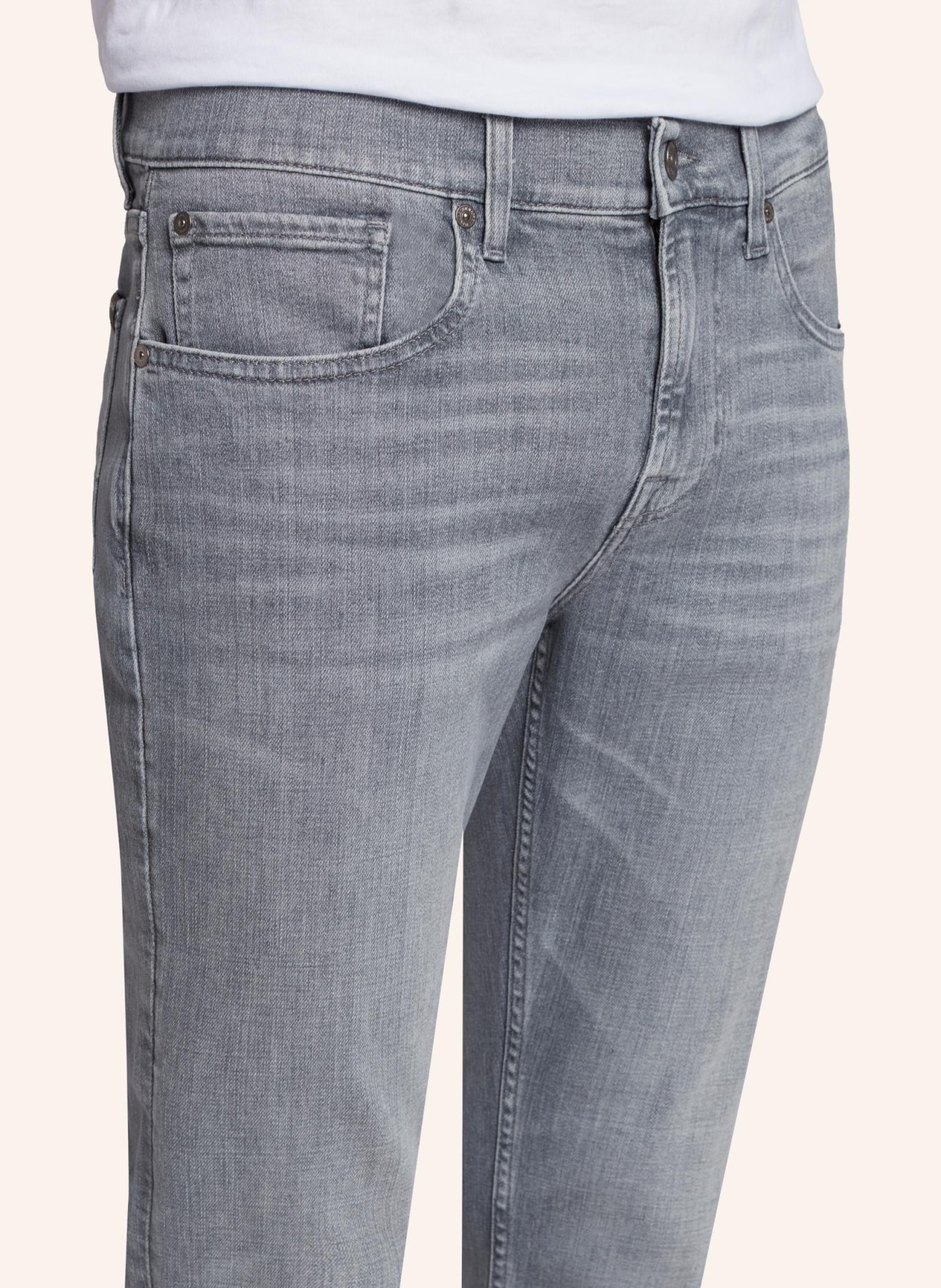 7 for all mankind Jeans SLIMMY TAPERED Slim Fit, Farbe: GRAU (Bild 4)