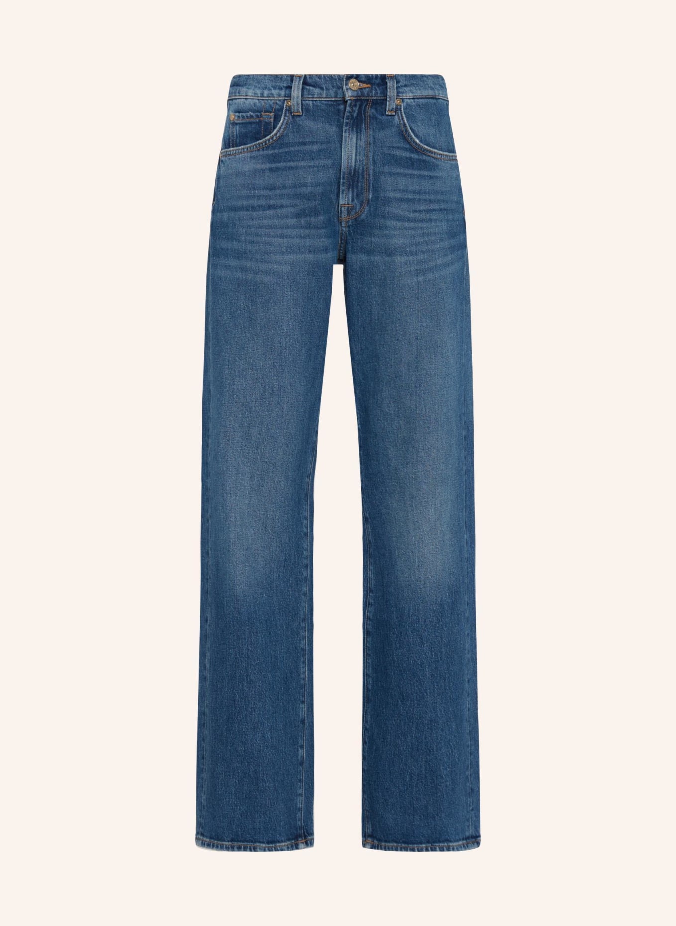 7 for all mankind Jeans TESS Straight Fit, Farbe: BLAU (Bild 1)