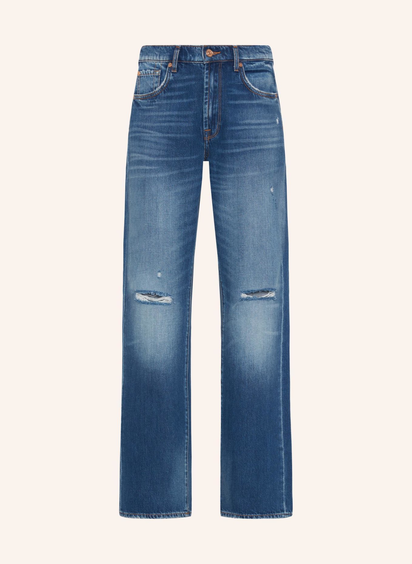 7 for all mankind Jeans TESS TROUSER Straight Fit, Farbe: BLAU (Bild 1)