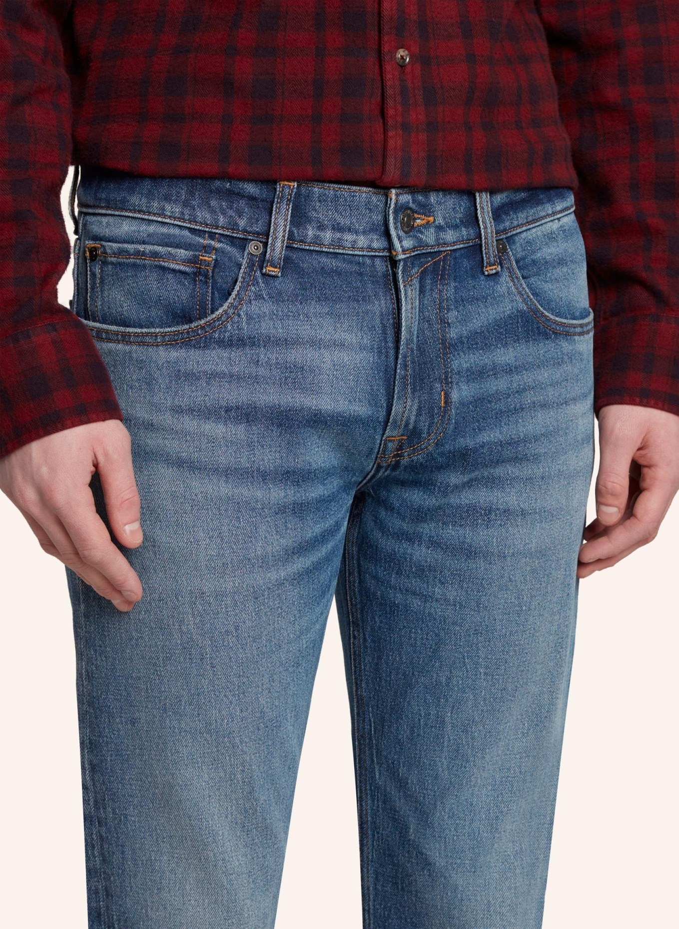 7 for all mankind Jeans STANDARD Straight Fit, Farbe: BLAU (Bild 3)