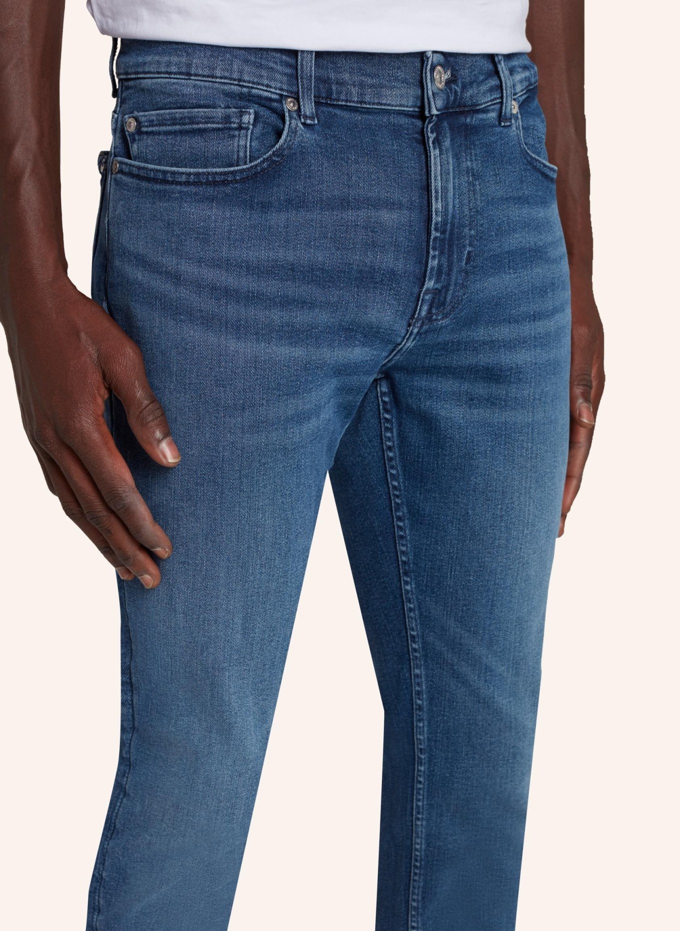 7 for all mankind Jeans PAXTYN Skinny Fit, Farbe: BLAU (Bild 3)