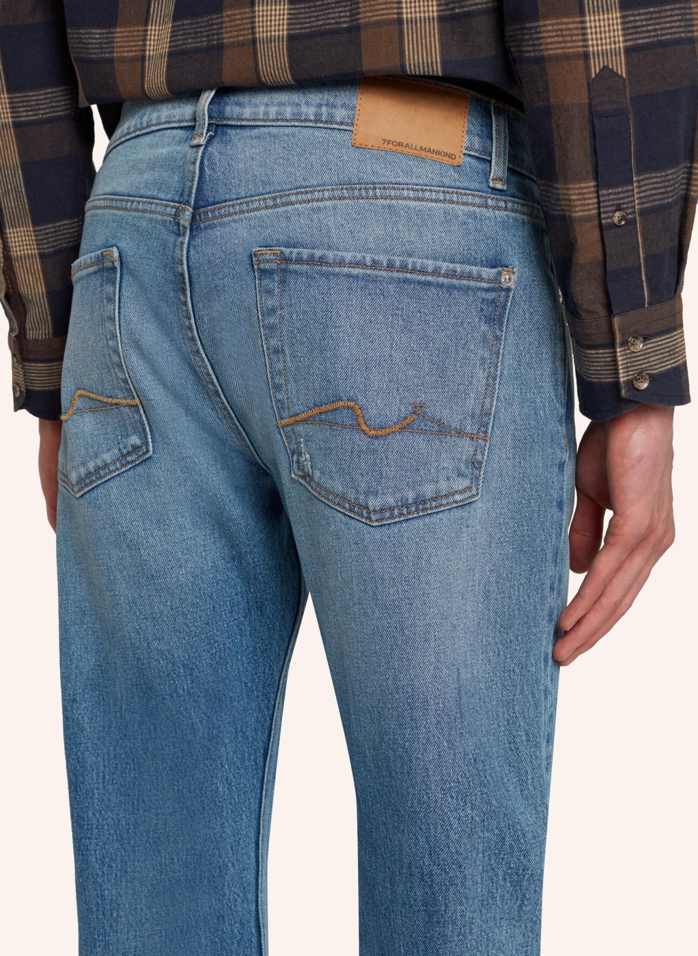 7 for all mankind Jeans STANDARD Straight Fit, Farbe: BLAU (Bild 3)