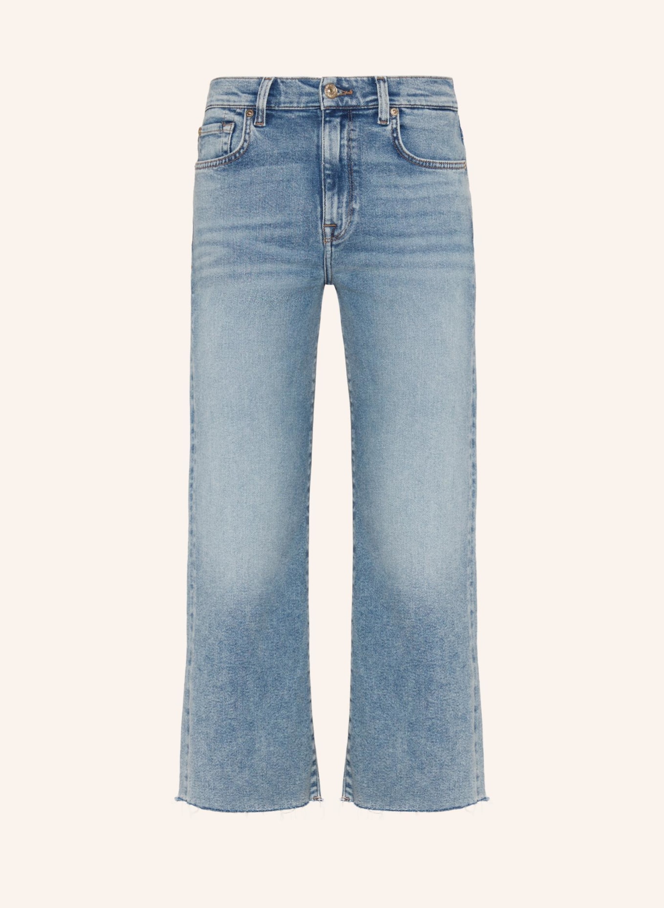 7 for all mankind Jeans CROPPED ALEXA Flare Fit, Farbe: BLAU (Bild 1)