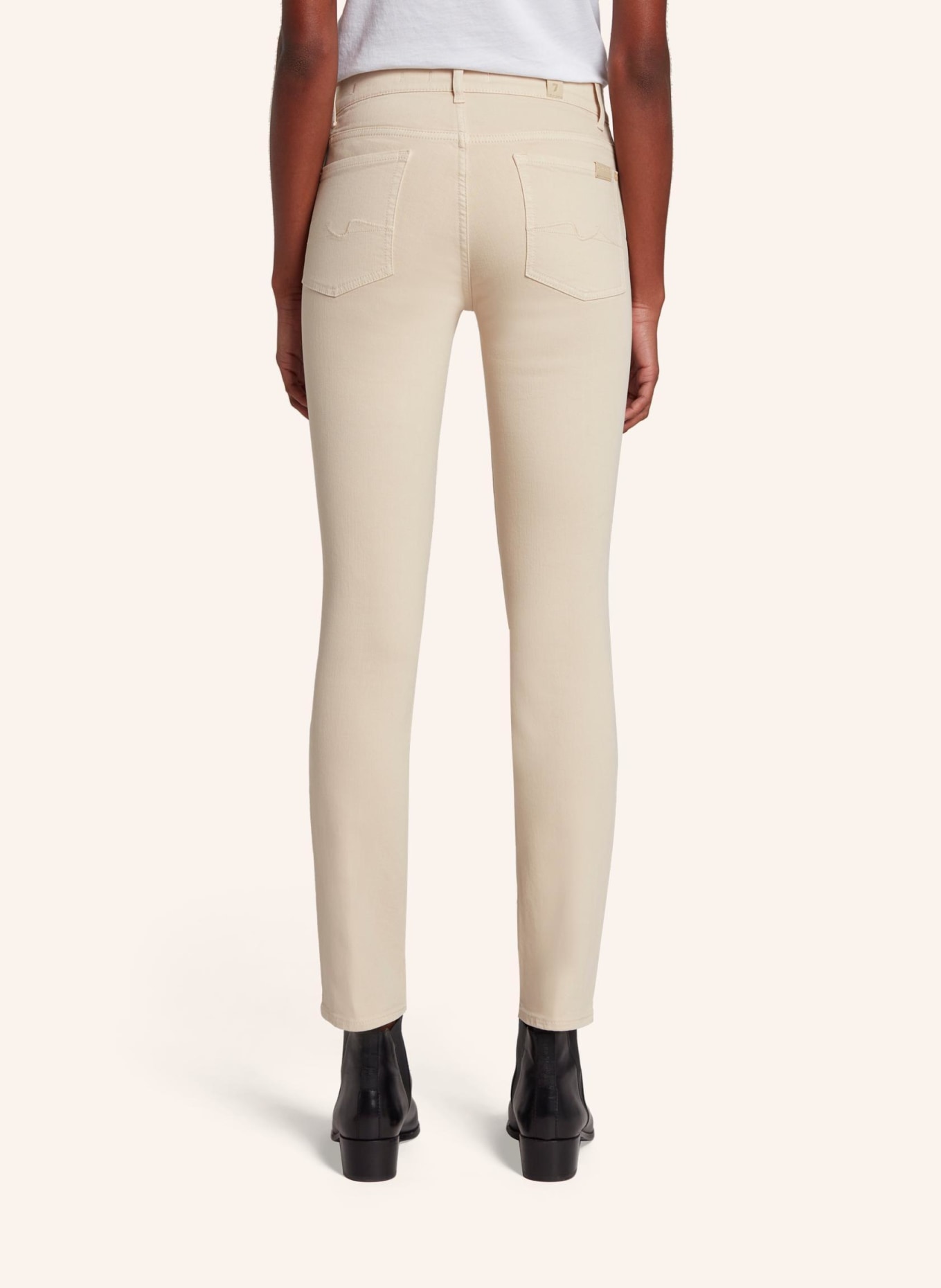 7 for all mankind Pants ROXANNE Slim Fit, Farbe: WEISS (Bild 2)