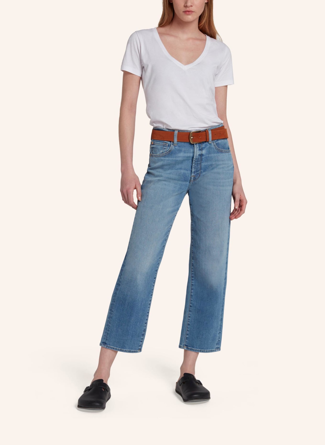 7 for all mankind Jeans THE MODERN STRAIGHT Straight Fit, Farbe: BLAU (Bild 5)