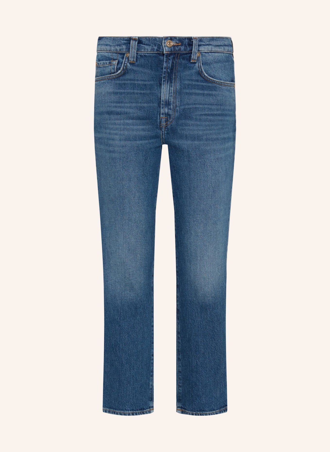 7 for all mankind Jeans LOGAN STOVEPIPE Straight Fit, Farbe: BLAU (Bild 1)