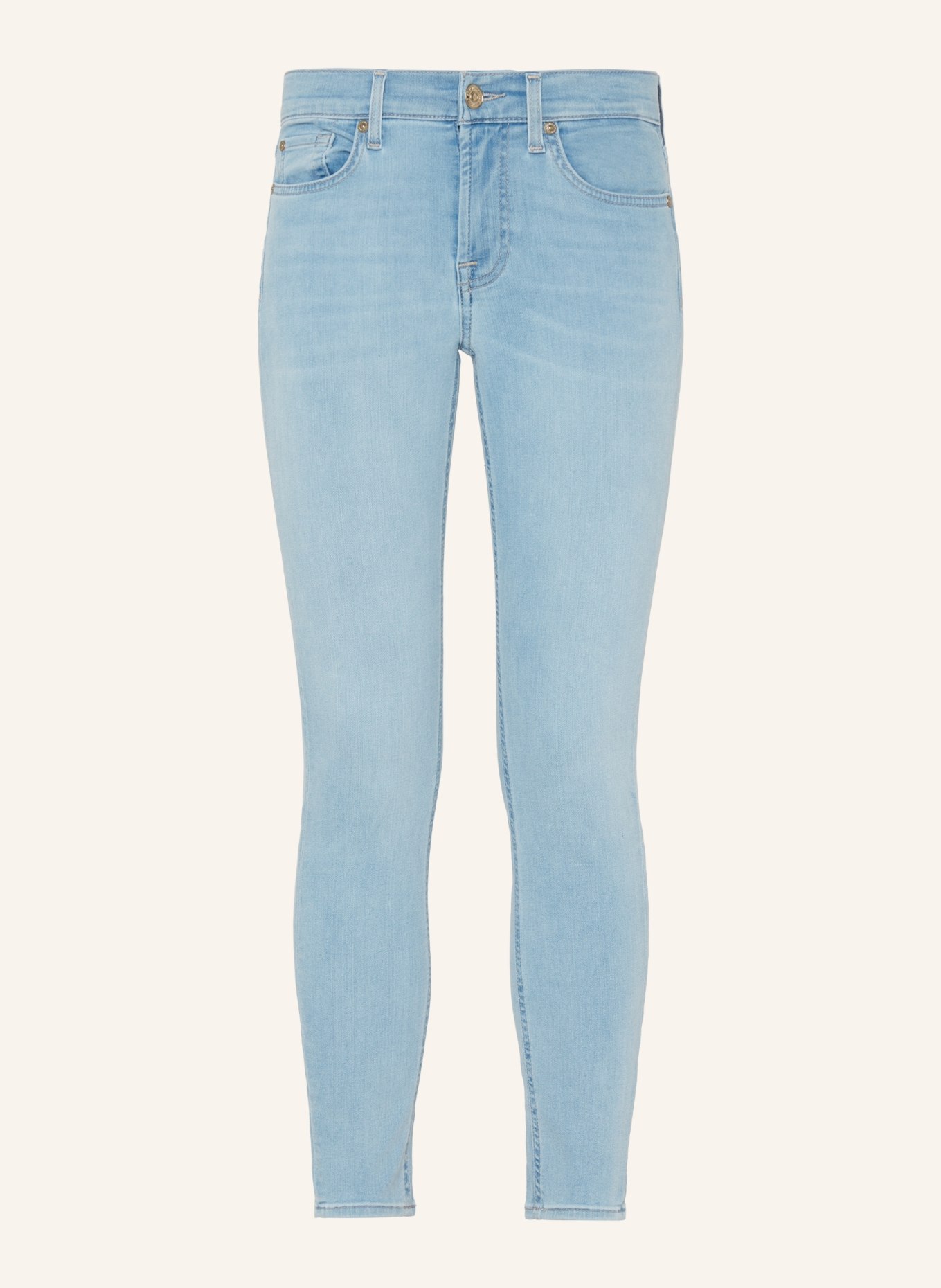 7 for all mankind Jeans THE ANKLE SKINNY Skinny Fit, Farbe: BLAU(Bild null)