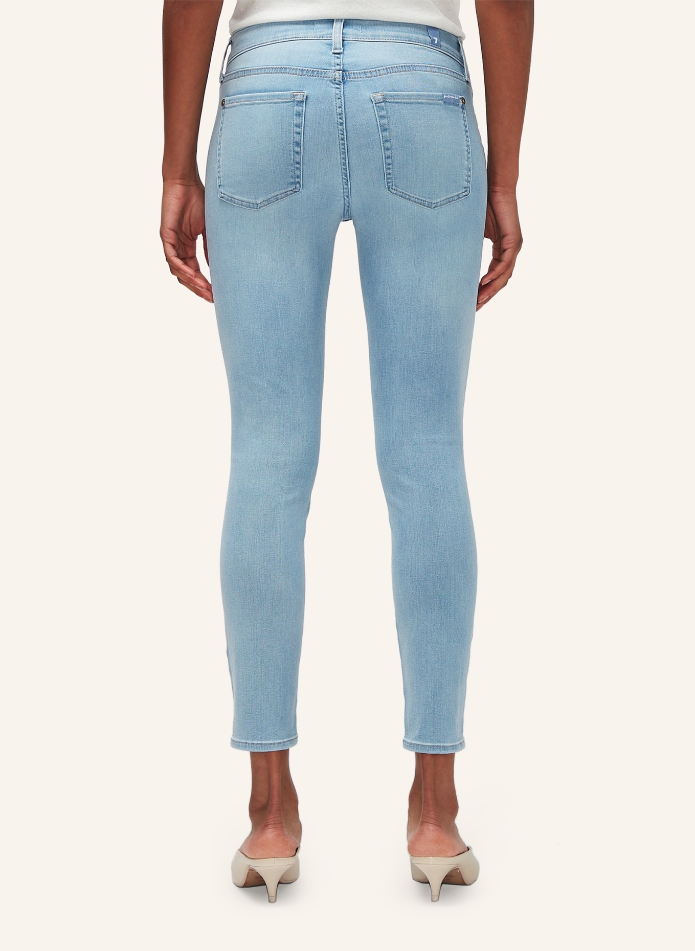 7 for all mankind Jeans THE ANKLE SKINNY Skinny Fit, Farbe: BLAU (Bild 2)