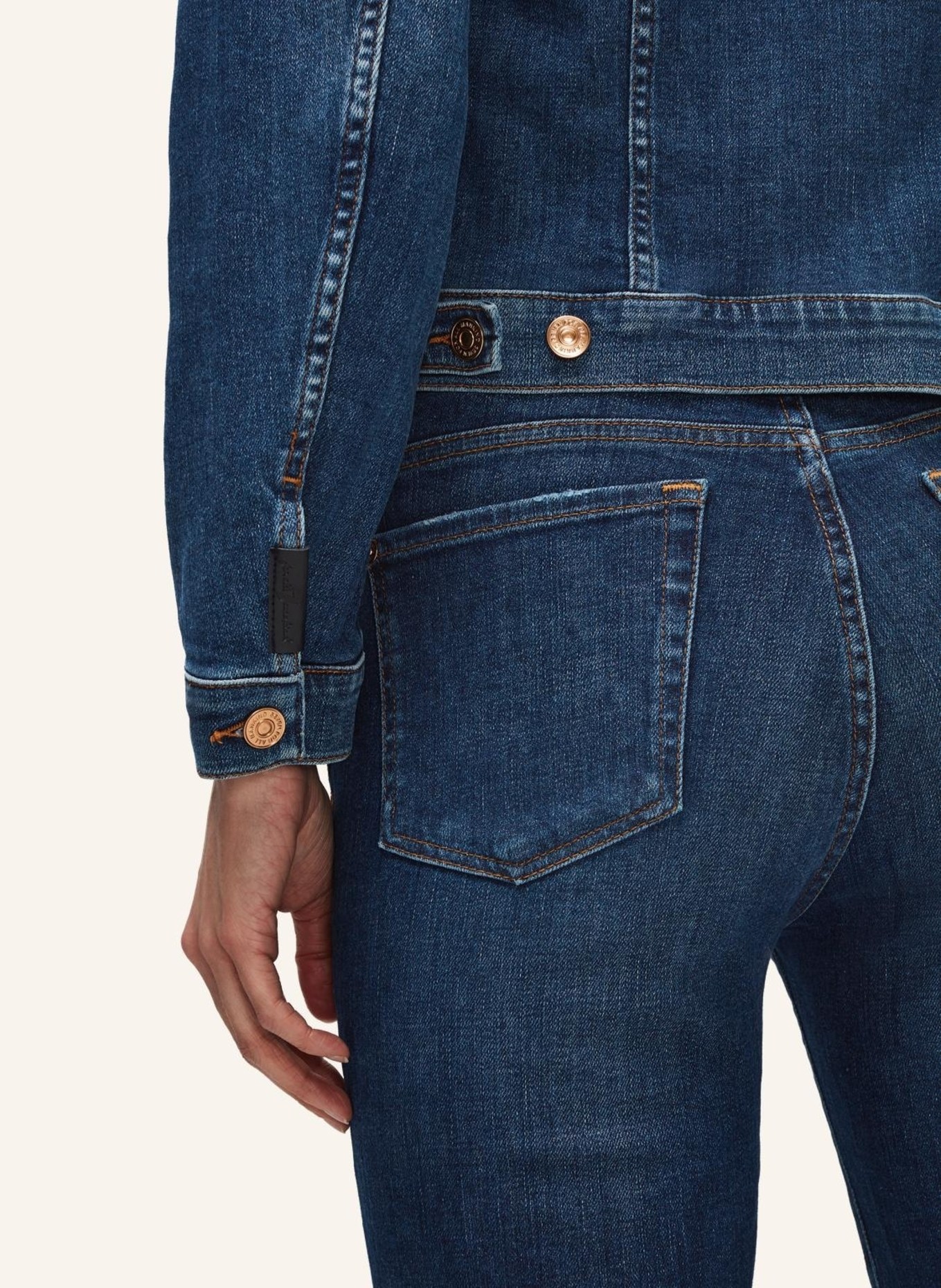 7 for all mankind MODERN TRUCKER Jacket Jacket: BLAU