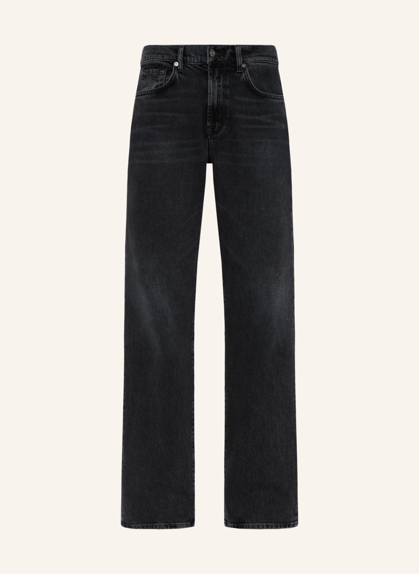 7 for all mankind Jeans TESS TROUSER Straight Fit, Farbe: SCHWARZ (Bild 1)