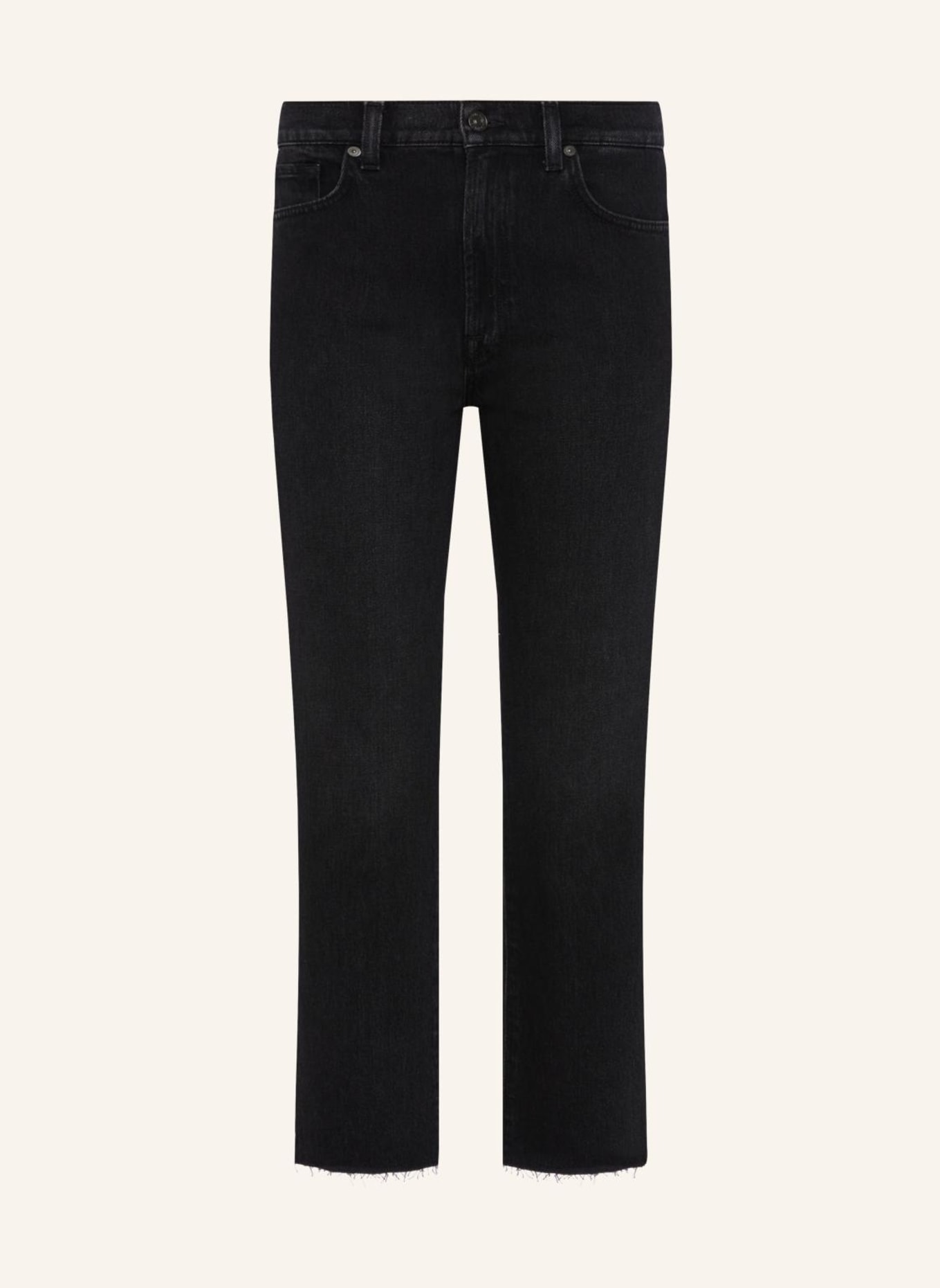 7 for all mankind Jeans LOGAN STOVEPIPE Straight fit, Farbe: SCHWARZ (Bild 1)