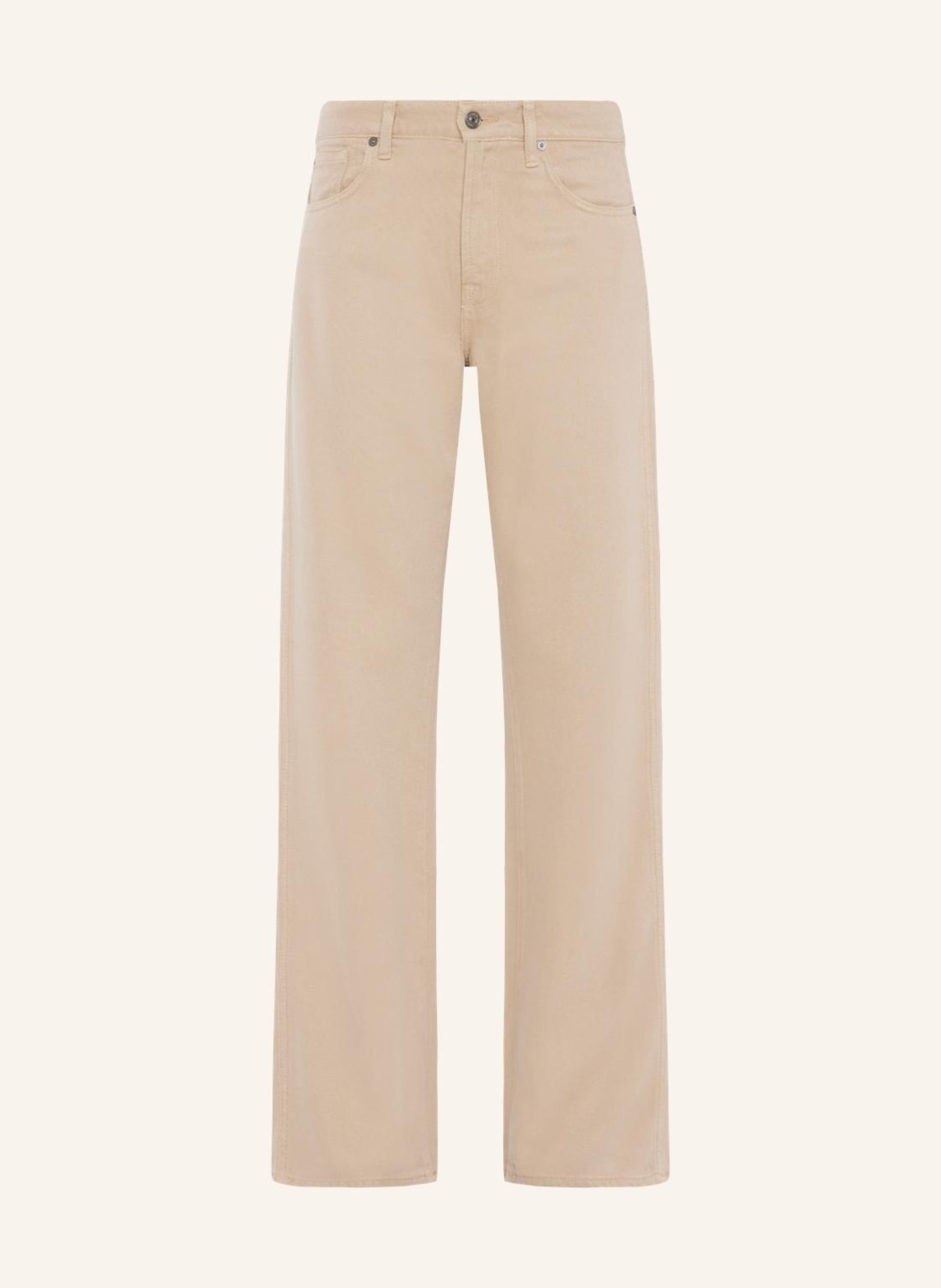 7 for all mankind Pant TESS TROUSER Straight fit, Farbe: BEIGE (Bild 1)
