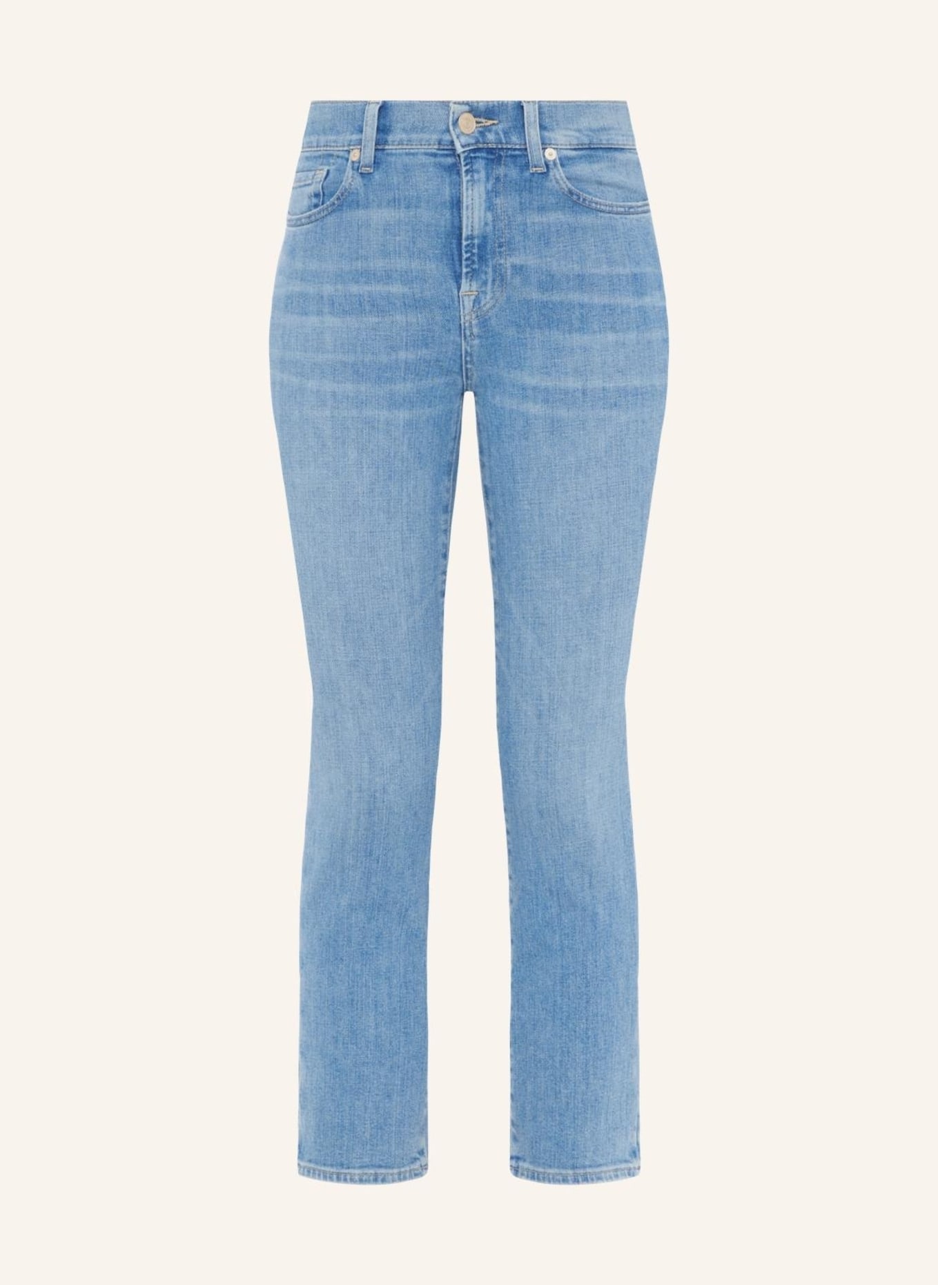 7 for all mankind Jeans THE STRAIGHT CROP Straight fit, Farbe: BLAU (Bild 1)