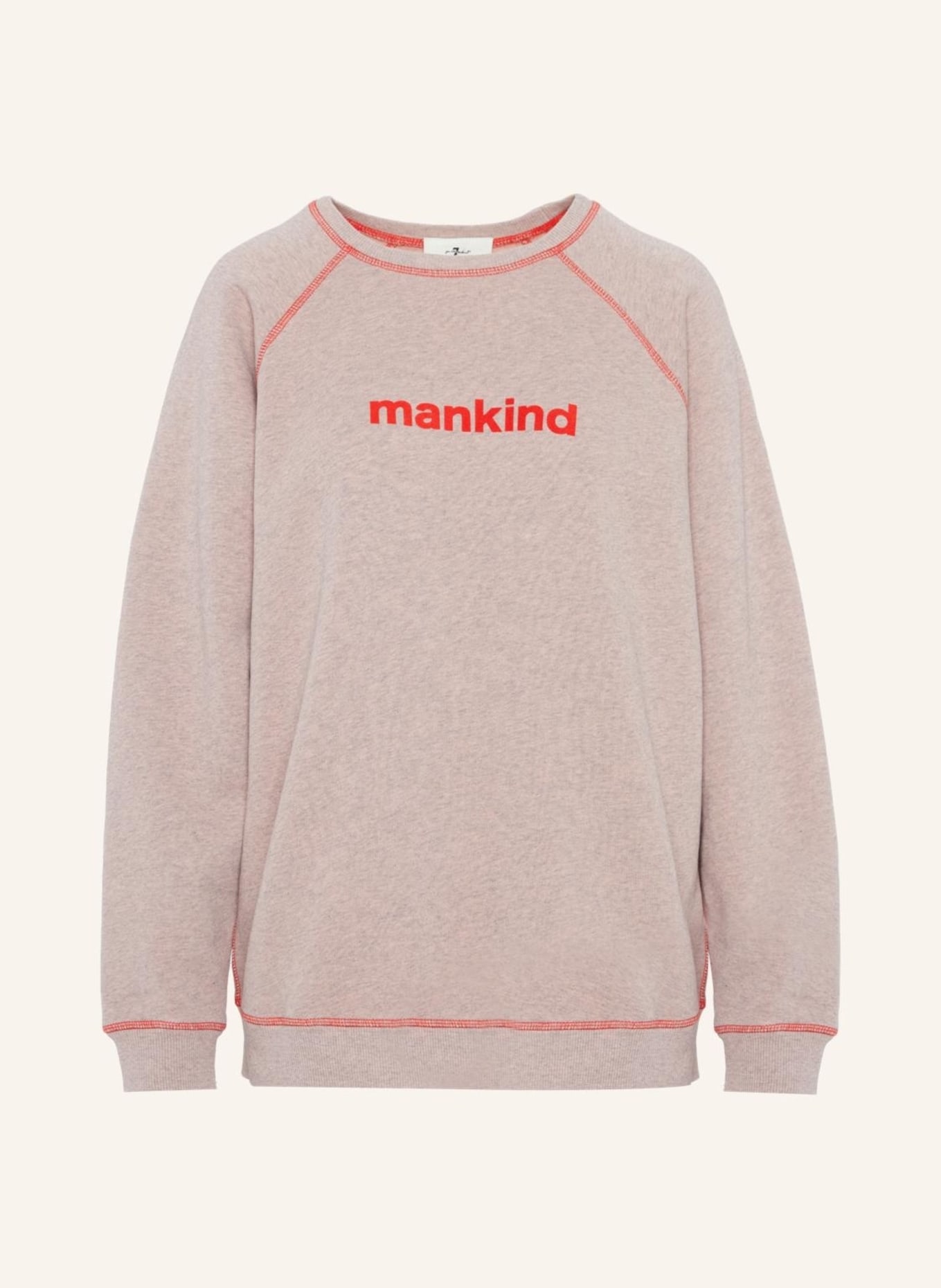 7 for all mankind MANKIND Sweatshirt, Farbe: PINK (Bild 1)