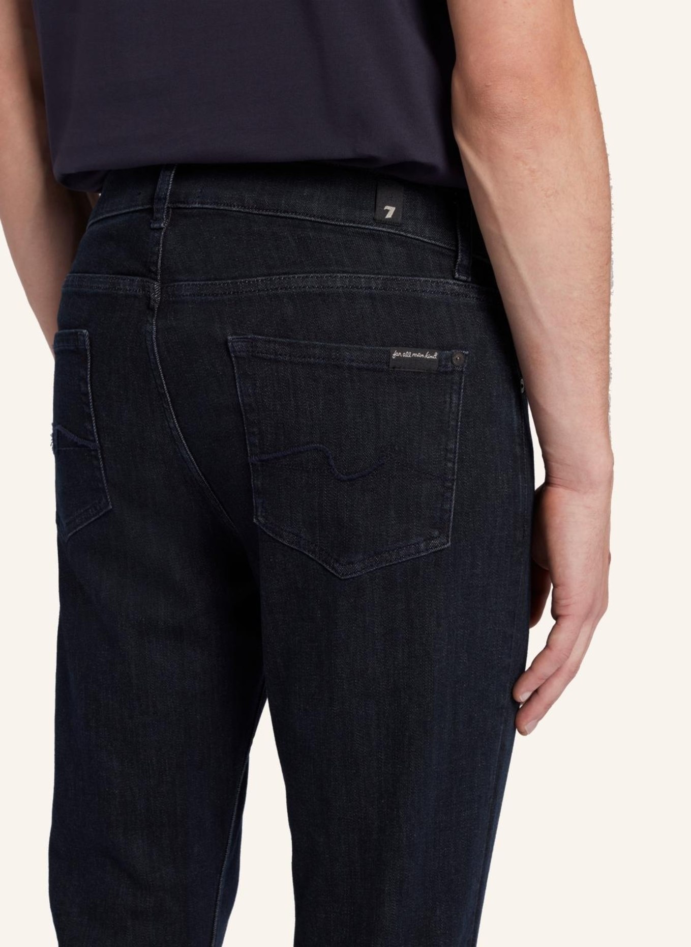 7 for all mankind Jeans SLIMMY TAPERED Slim fit, Farbe: BLAU (Bild 4)