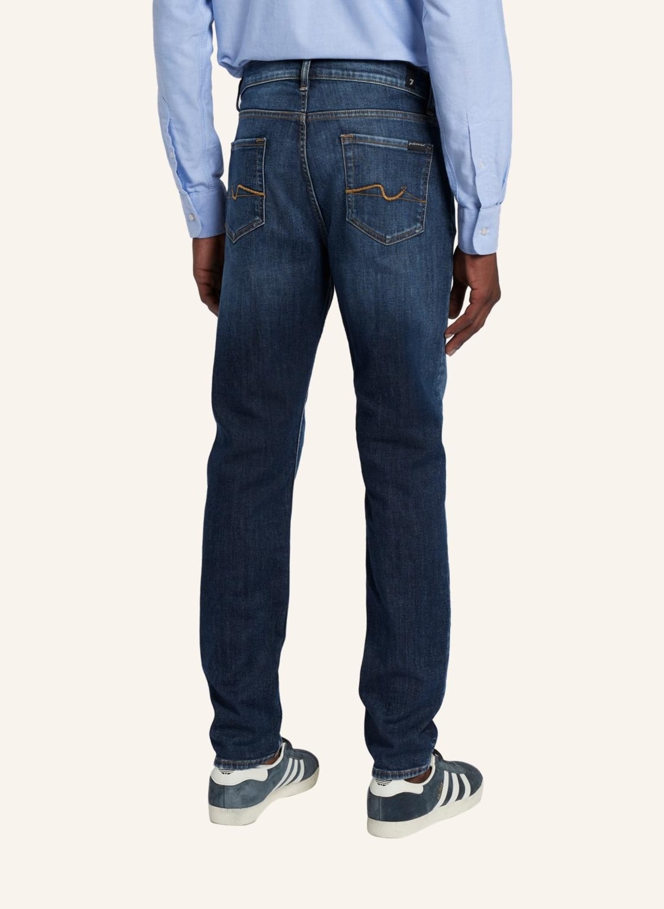7 for all mankind Jeans SLIMMY TAPERED Slim fit, Farbe: BLAU (Bild 2)