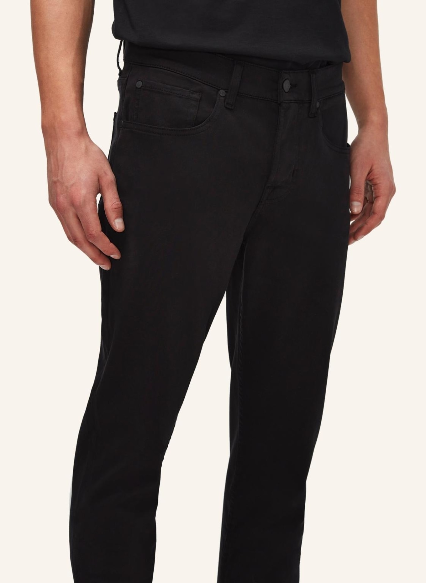 7 for all mankind Pant SLIMMY TAPERED Slim fit, Farbe: SCHWARZ (Bild 3)
