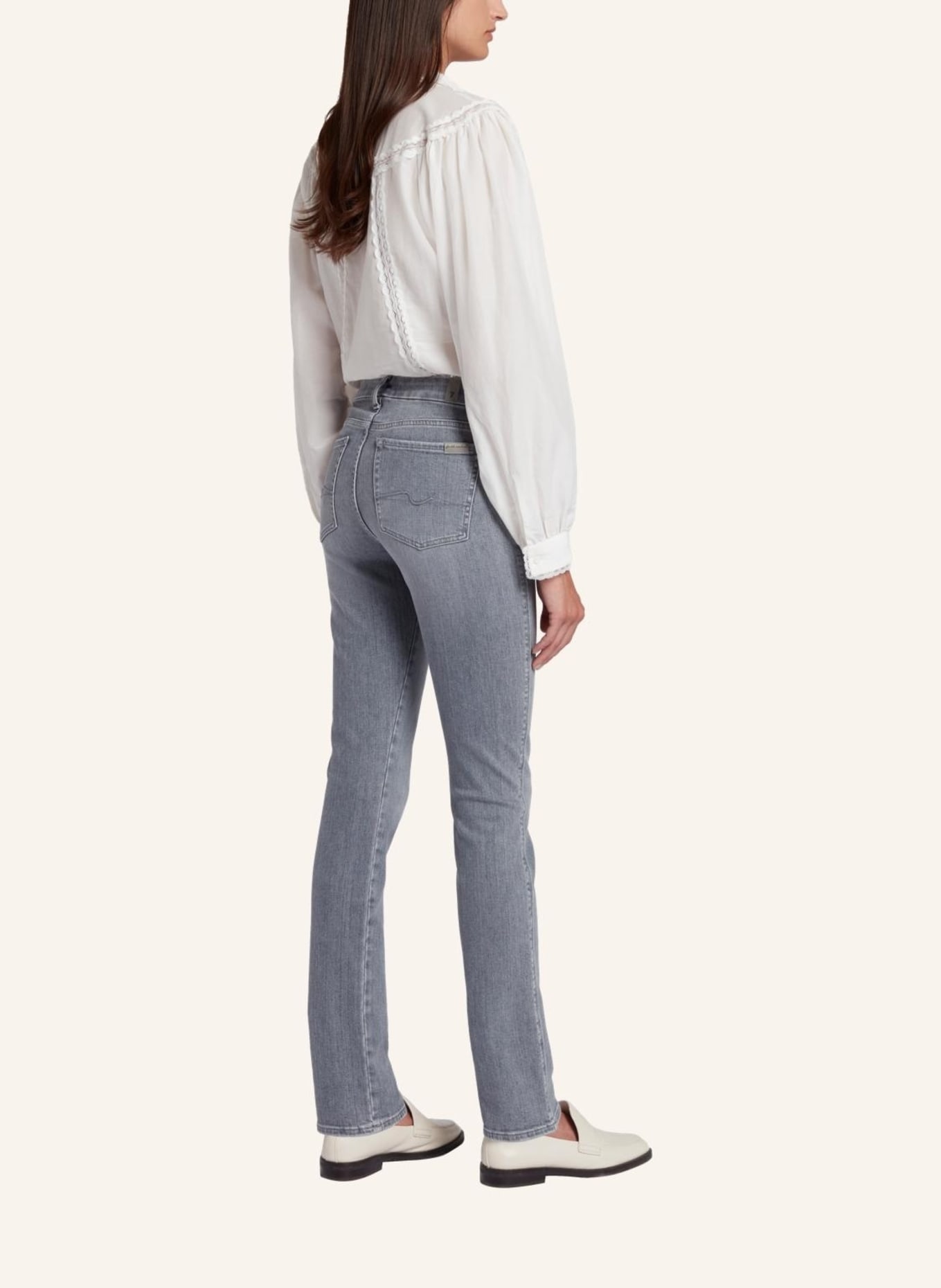 7 for all mankind Jeans KIMMIE STRAIGHT Straight fit, Farbe: GRAU (Bild 2)