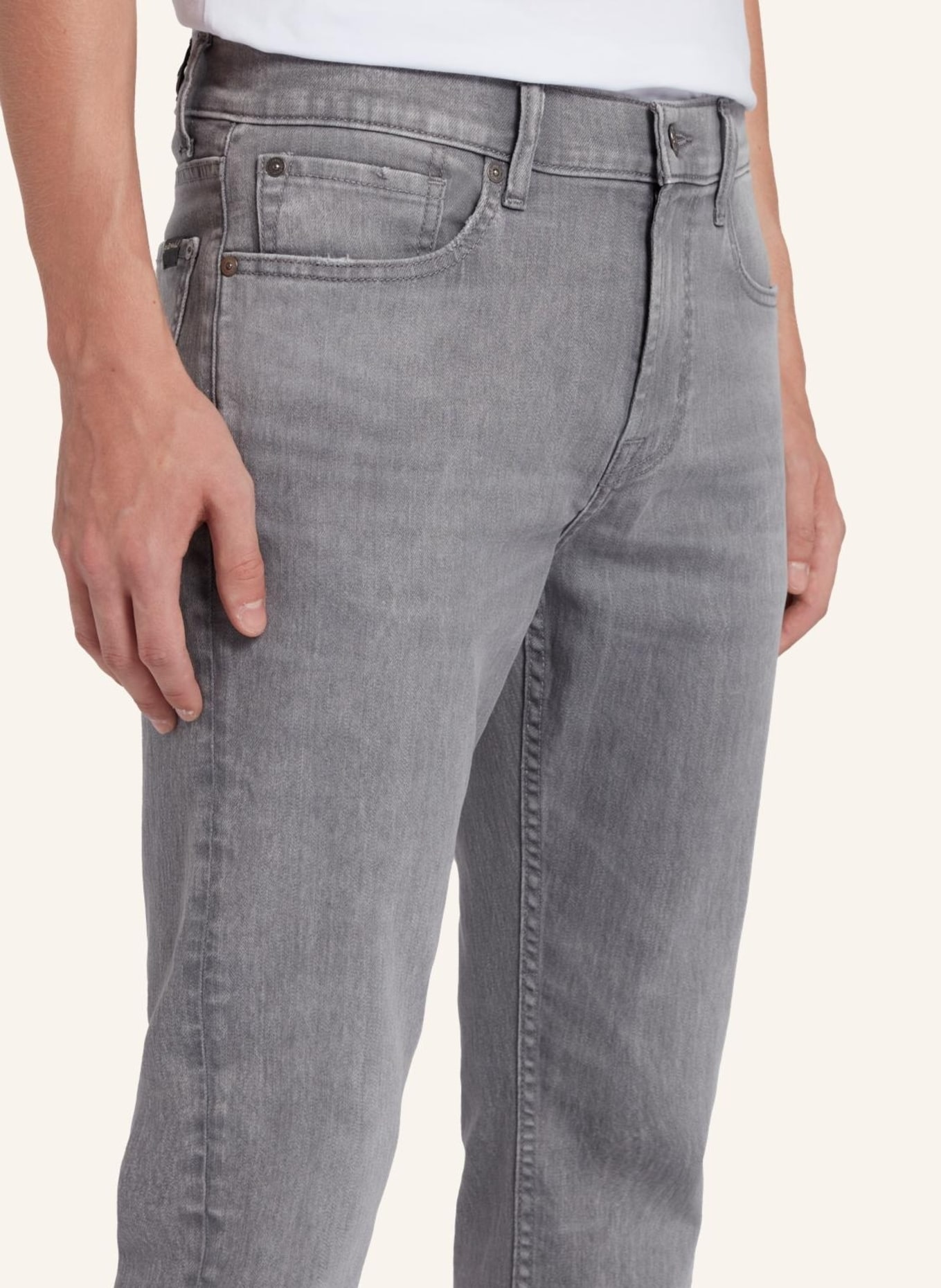 7 for all mankind Jeans SLIMMY Slim fit, Farbe: GRAU (Bild 3)
