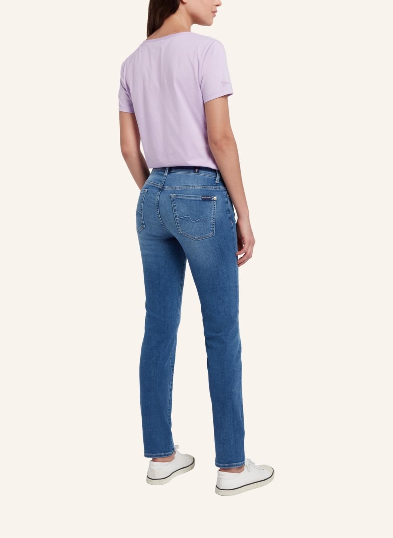 7 for all mankind Jeans ROXANNE Slim fit, Farbe: BLAU (Bild 2)