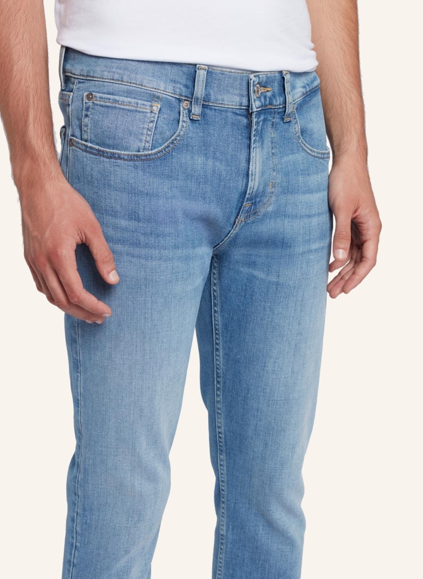 7 for all mankind Jeans SLIMMY TAPERED Slim fit, Farbe: BLAU (Bild 3)