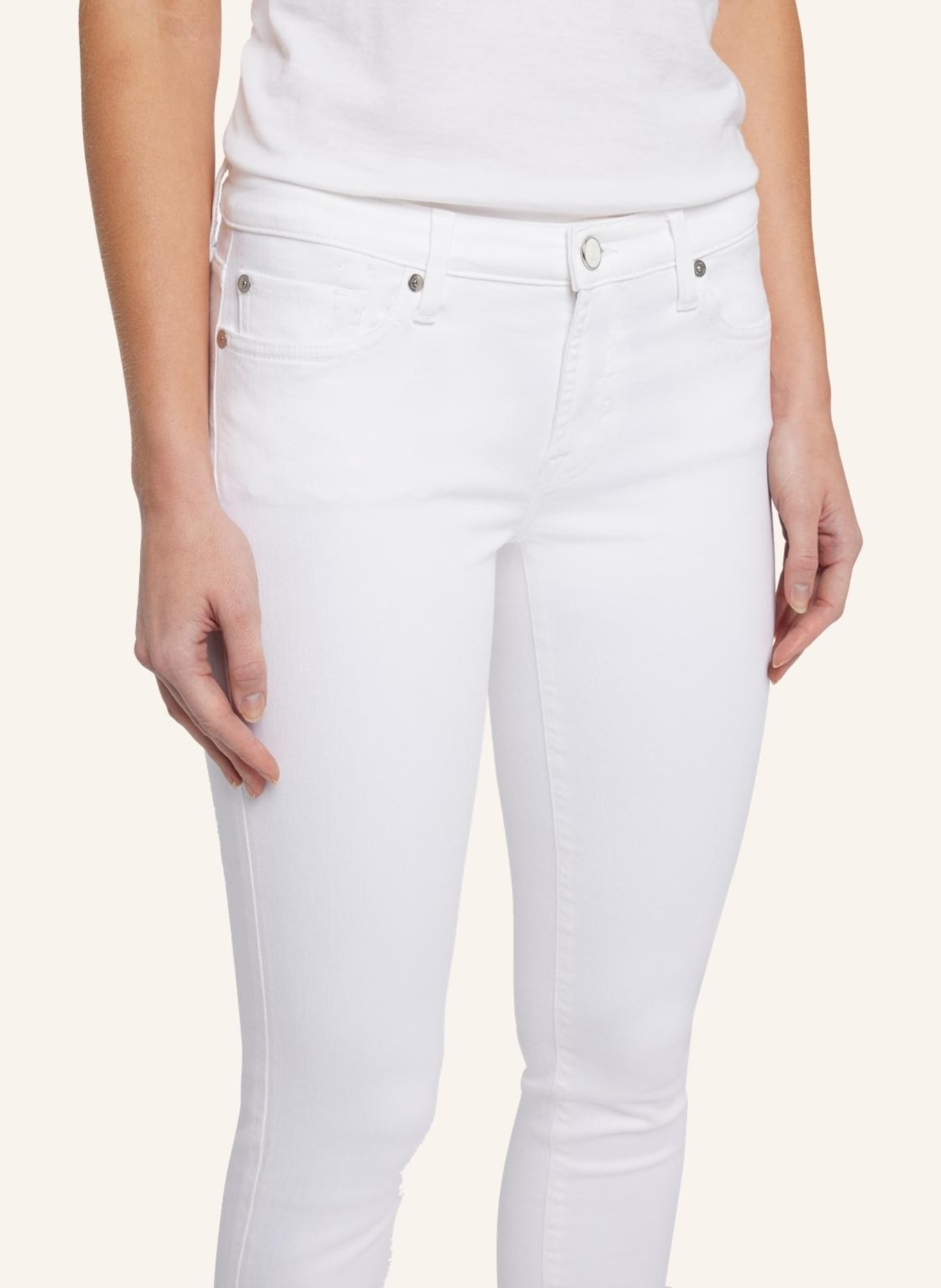 7 for all mankind Jeans PYPER Slim fit, Farbe: WEISS (Bild 3)