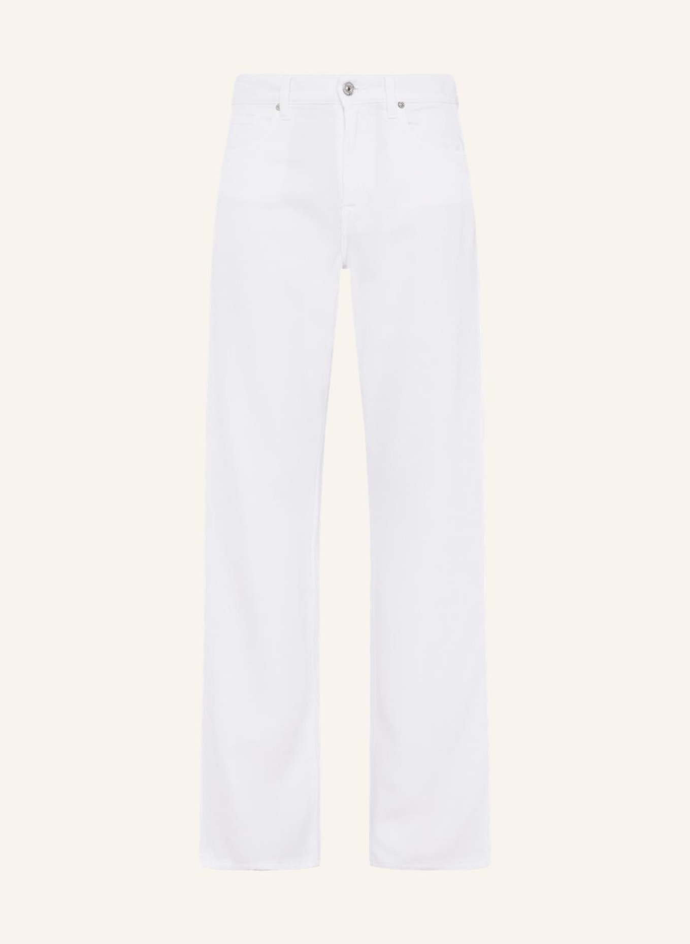 7 for all mankind Pants TESS Straight fit, Farbe: WEISS (Bild 1)