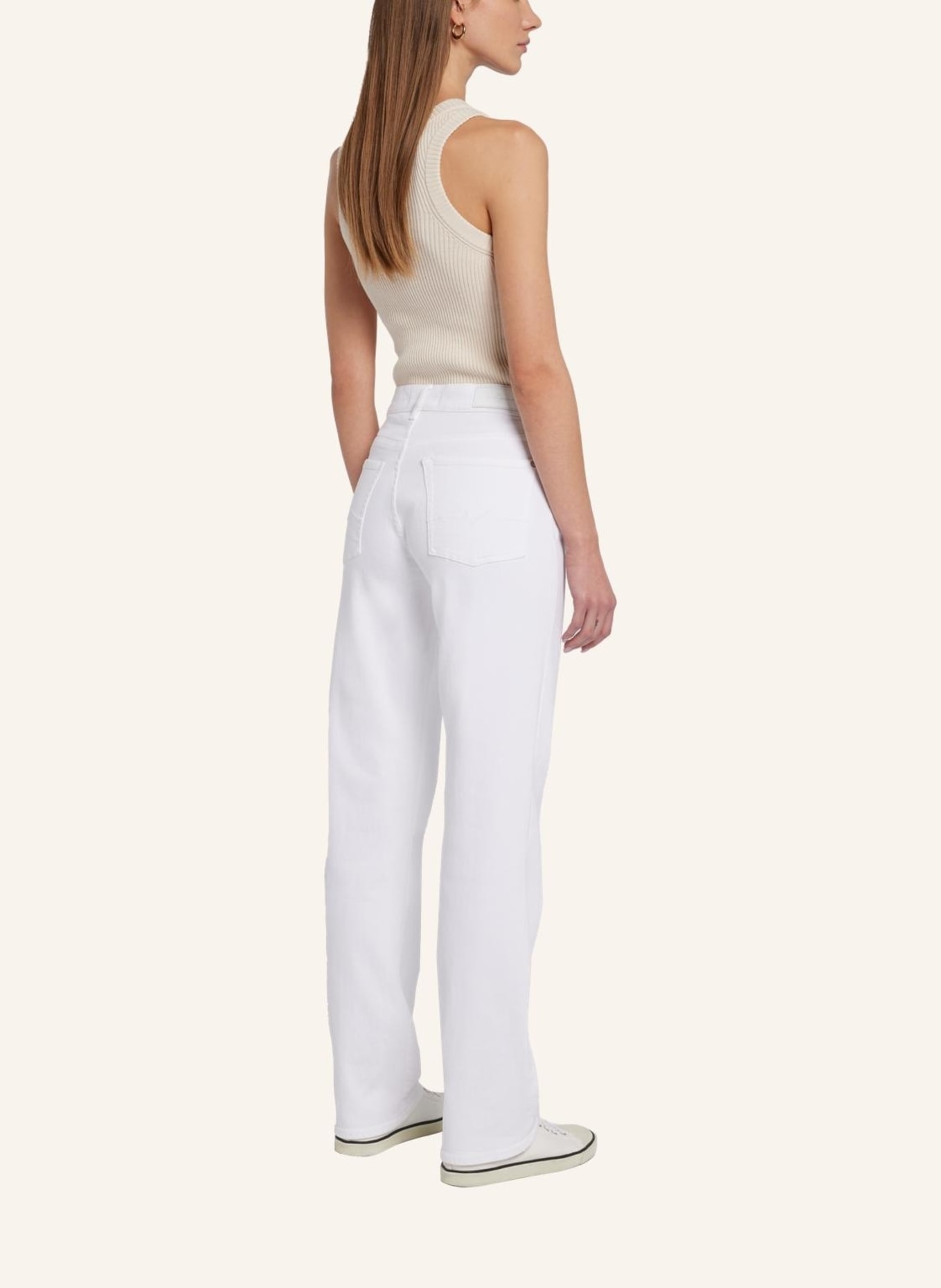 7 for all mankind Jeans ELLIE STRAIGHT Straight fit, Farbe: WEISS (Bild 2)