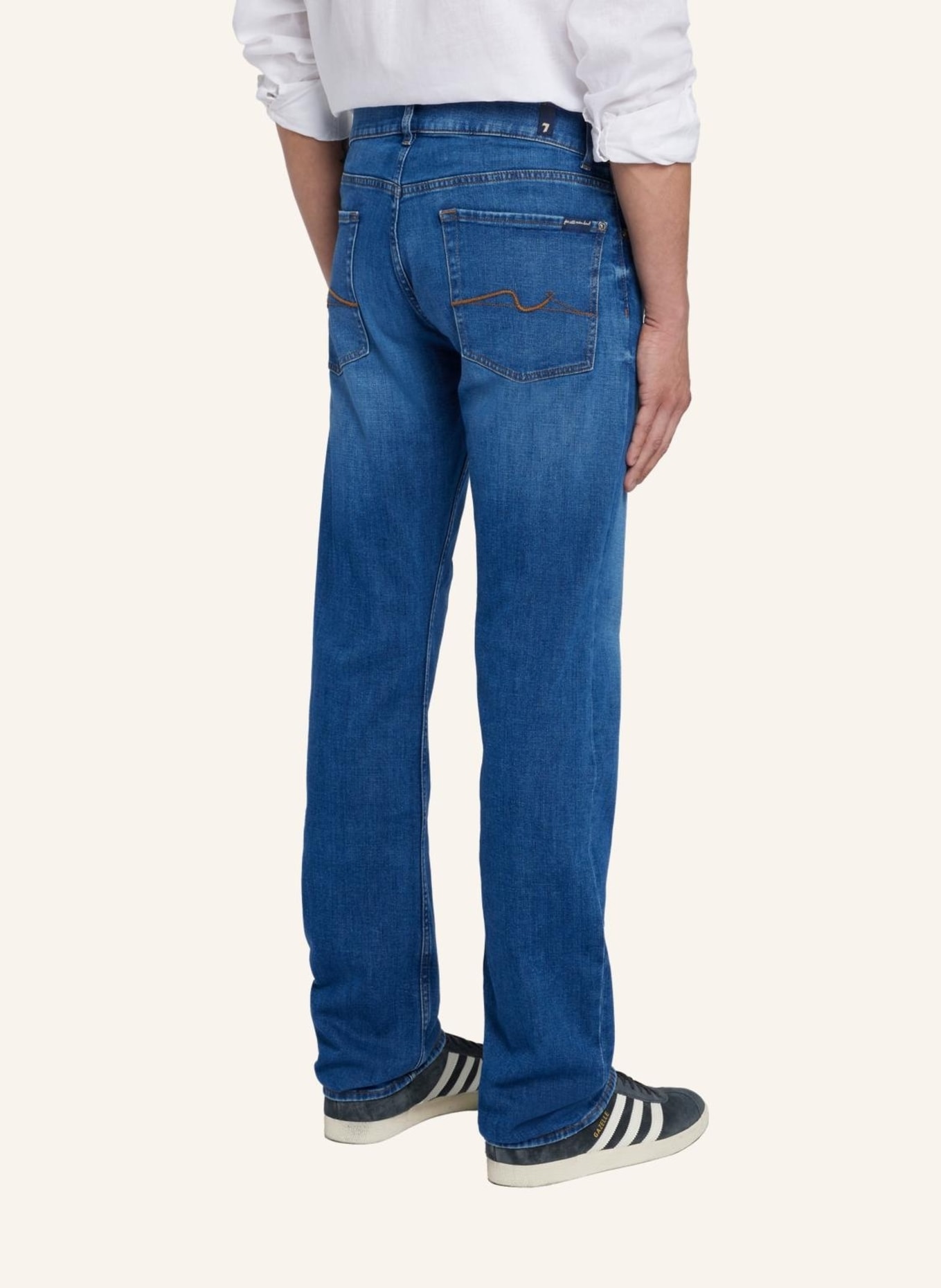 7 for all mankind Jeans STANDARD Straight fit, Farbe: BLAU (Bild 2)
