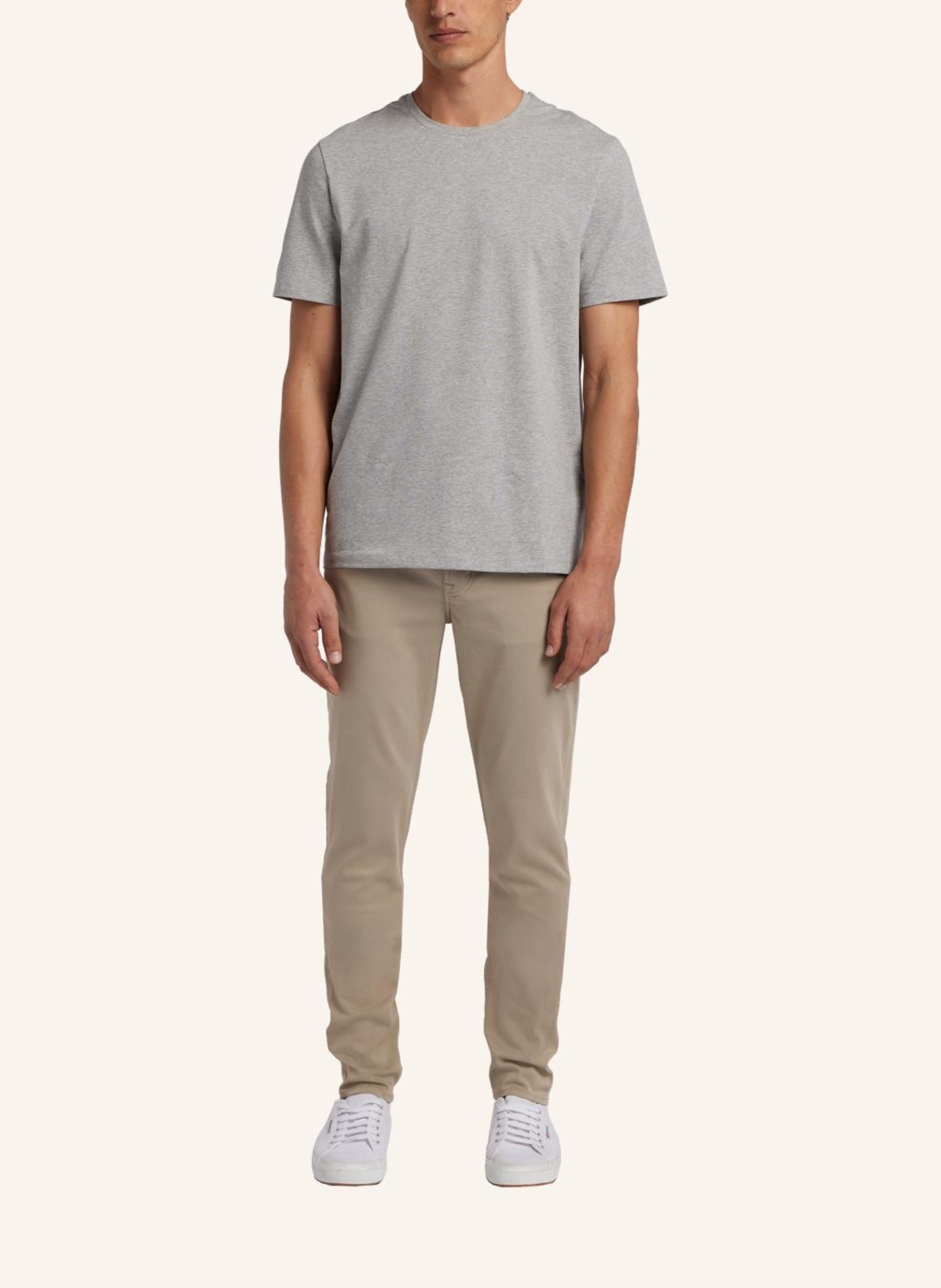 7 for all mankind Trousers SLIMMY tapered fit, Color: GRAY (Image 5)