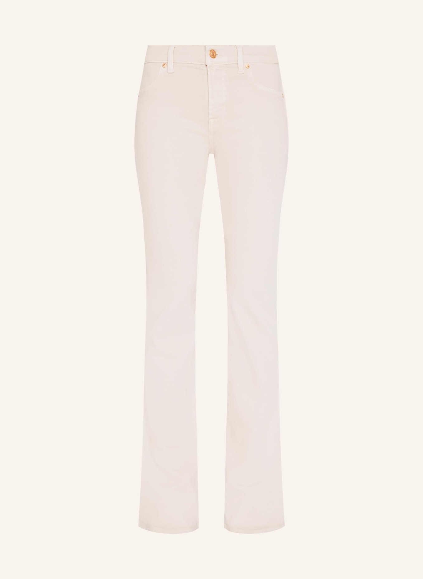 7 for all mankind Pants BOOTCUT Bootcut fit, Farbe: WEISS (Bild 1)