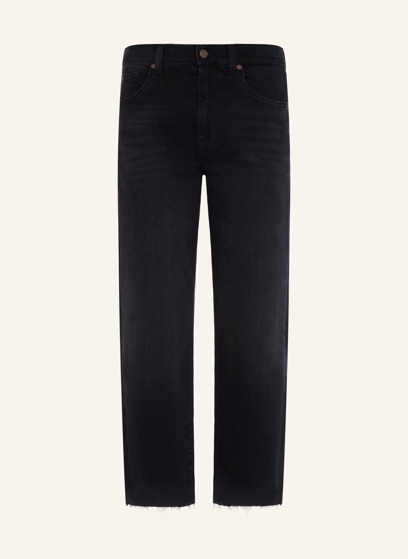 7 for all mankind Jeans THE MODERN STRAIGHT Straight fit, Farbe: SCHWARZ (Bild 1)
