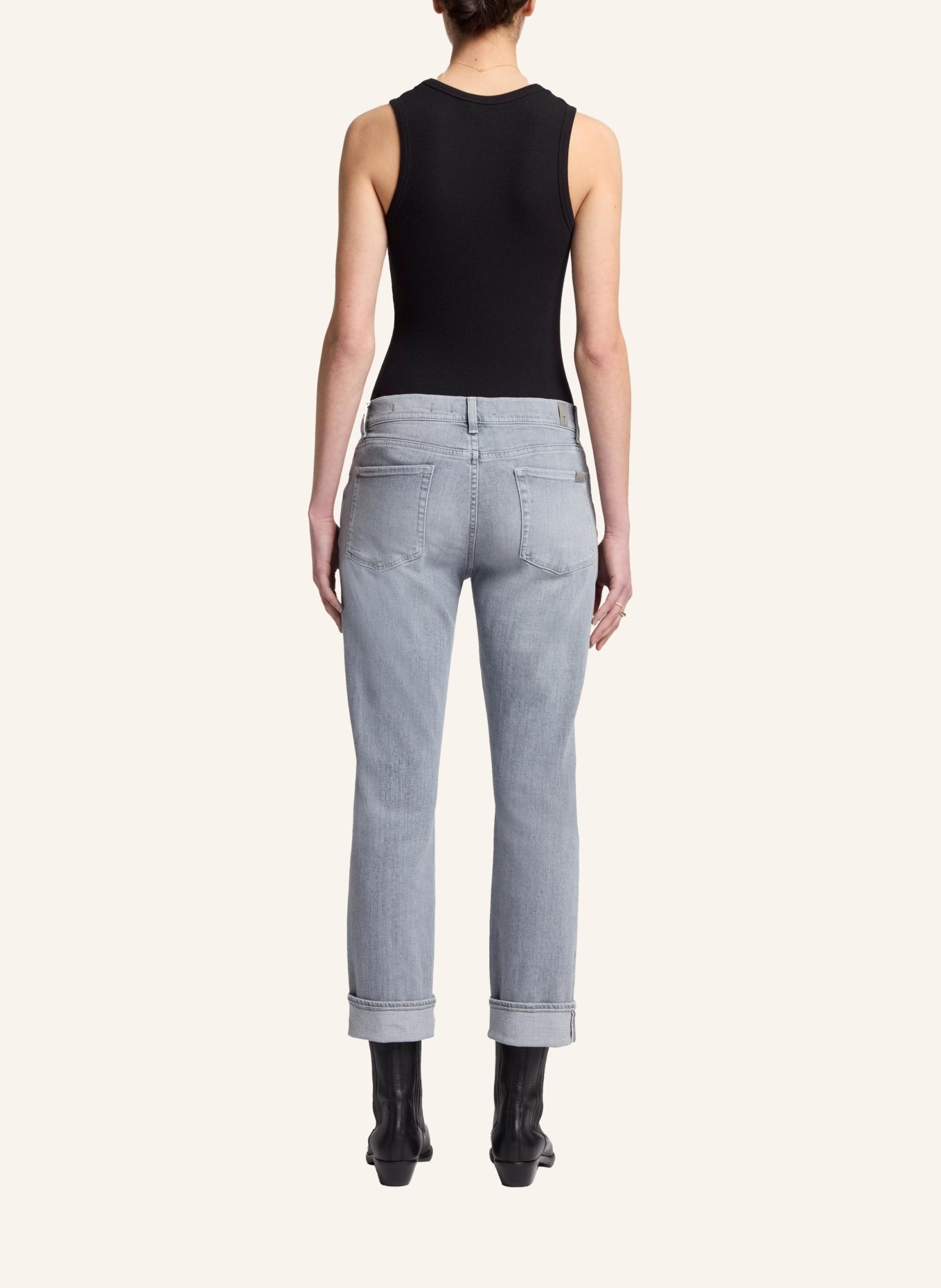 7 for all mankind Jeans RELAXED SKINNY Skinny fit, Farbe: GRAU (Bild 2)