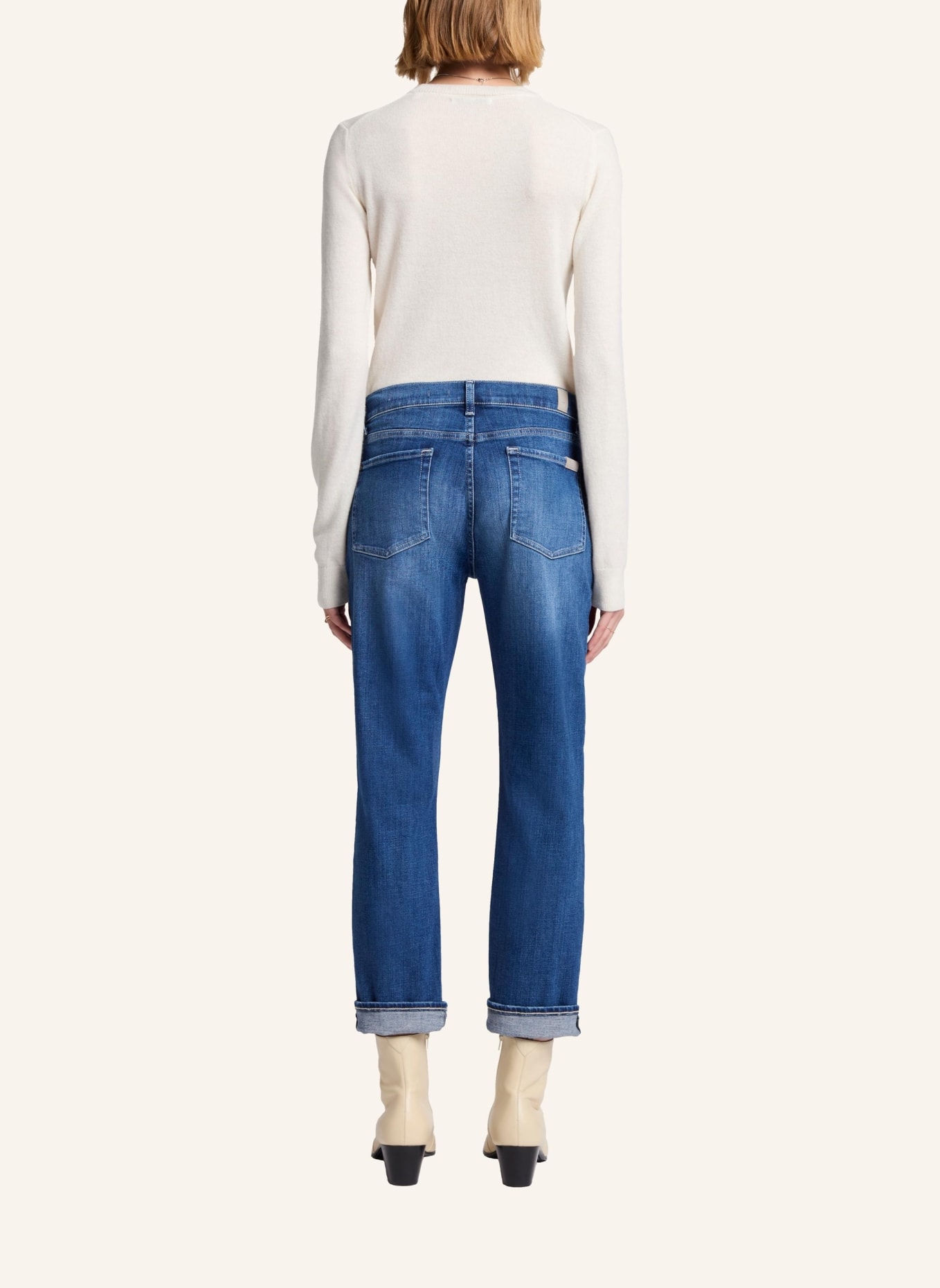 7 for all mankind Jeans RELAXED SKINNY Boyfriend fit, Farbe: BLAU (Bild 2)