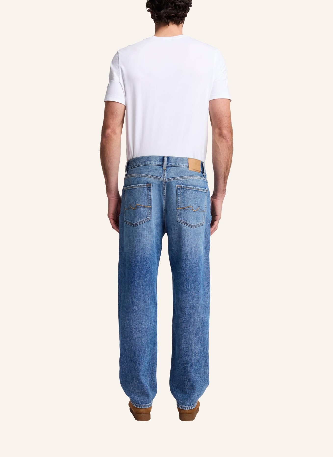 7 for all mankind Jeans RYAN Straight fit, Farbe: BLAU (Bild 2)