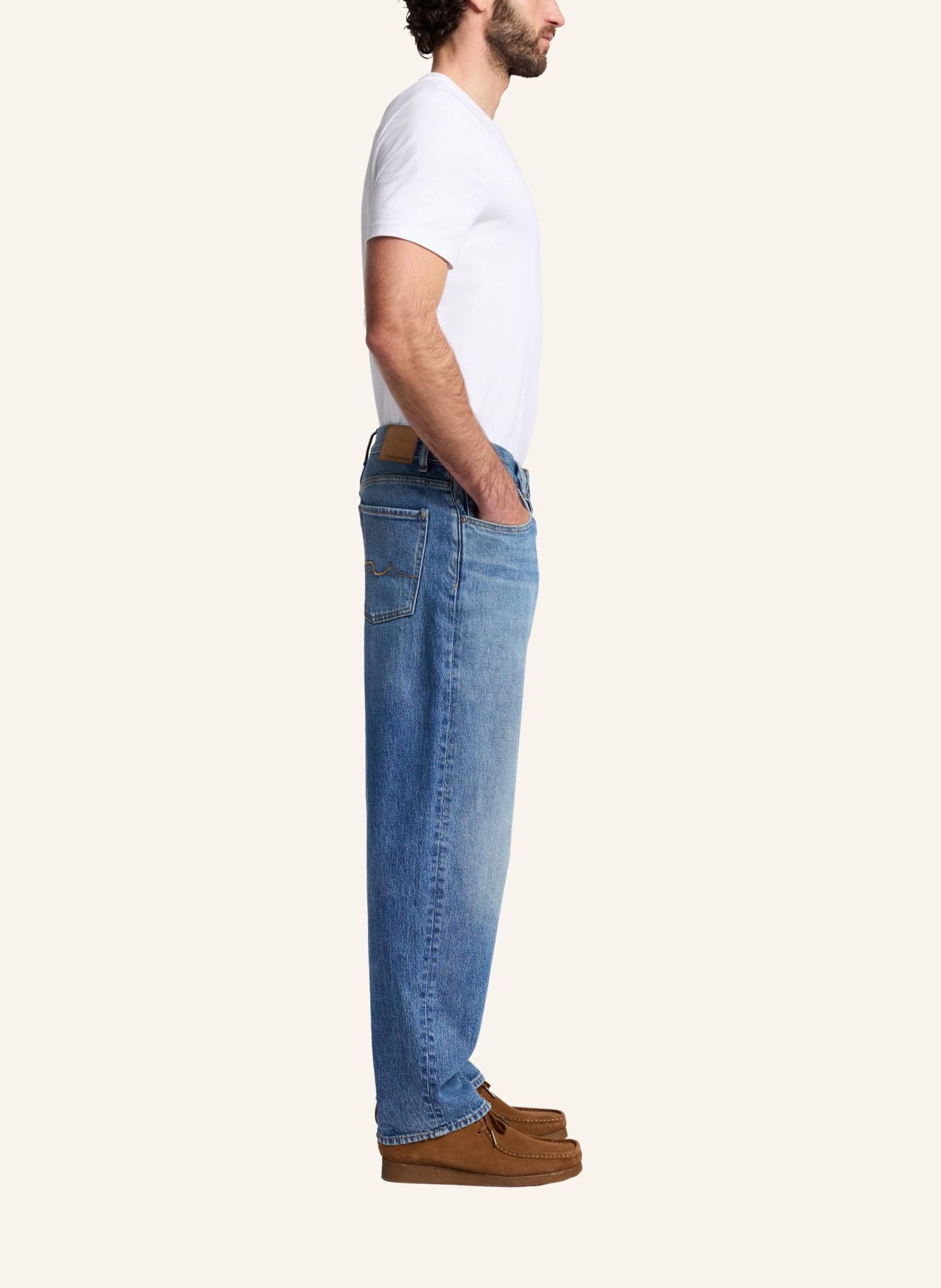 7 for all mankind Jeans RYAN Straight fit, Farbe: BLAU (Bild 4)