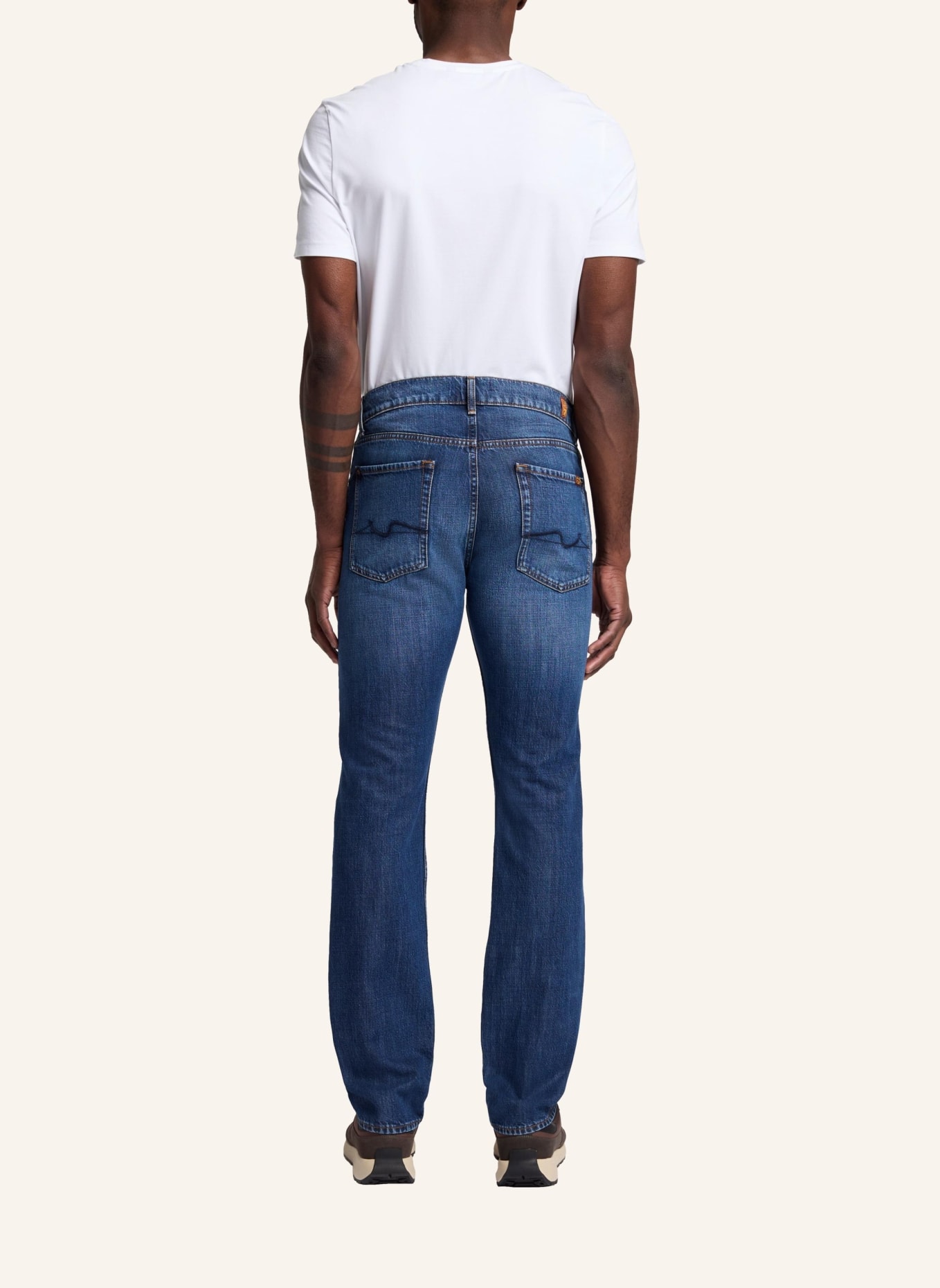 7 for all mankind Jeans THE STRAIGHT Straight fit, Farbe: BLAU (Bild 2)