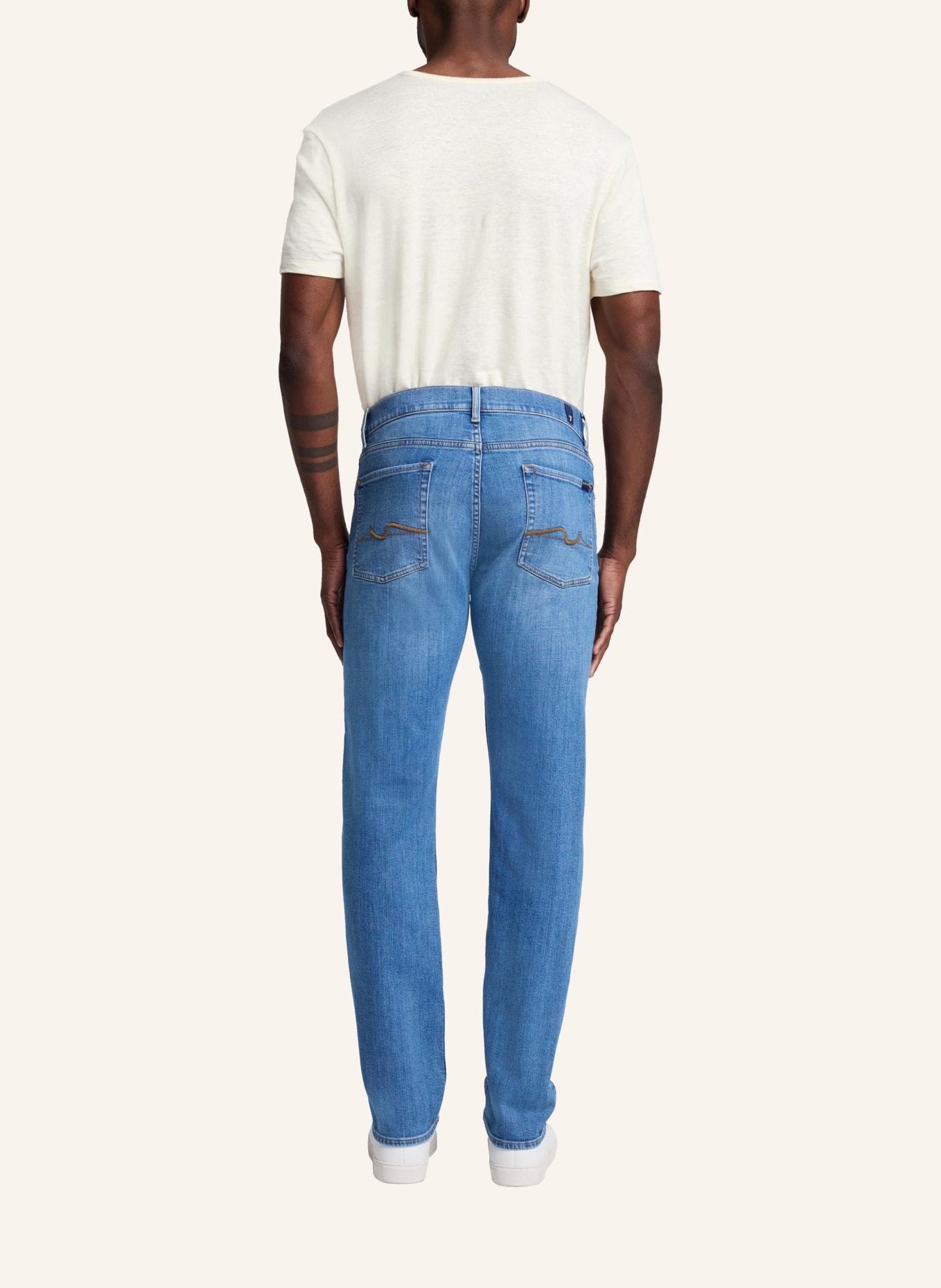 7 for all mankind Jeans SLIMMY Slim fit, Farbe: BLAU (Bild 2)