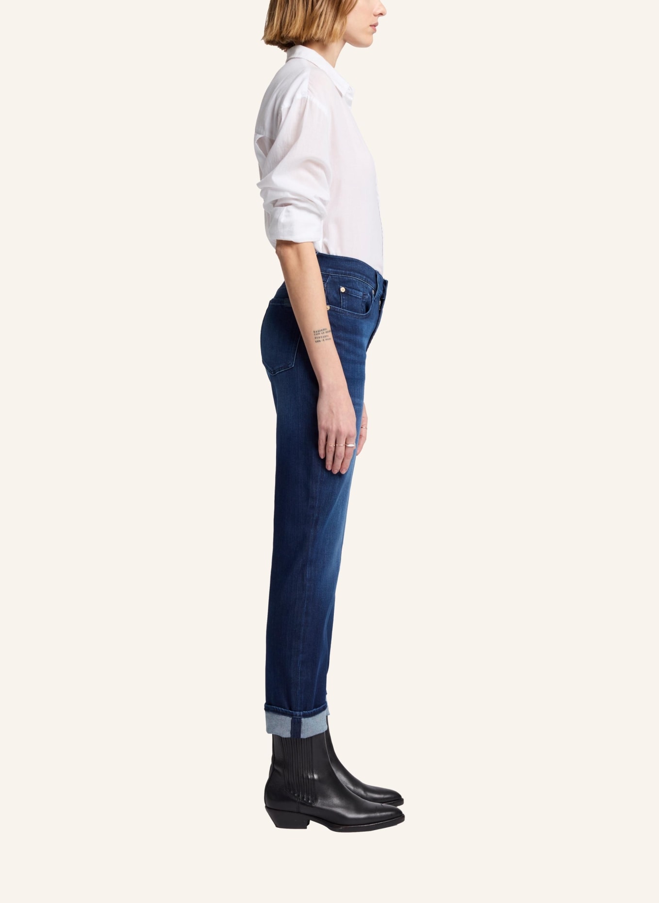 7 for all mankind Jeans RELAXED SKINNY Skinny fit, Farbe: BLAU (Bild 4)