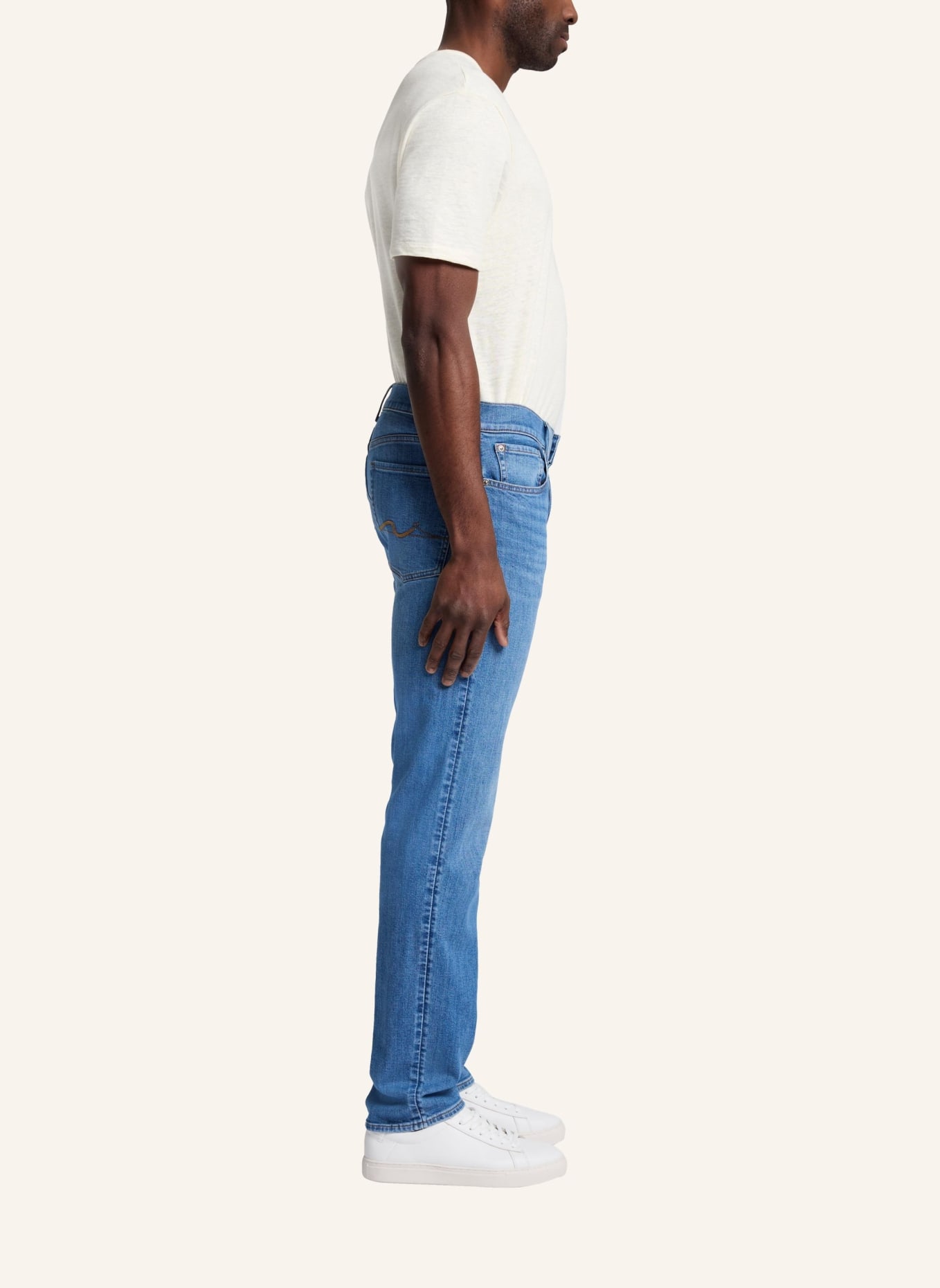 7 for all mankind Jeans SLIMMY Slim fit, Farbe: BLAU (Bild 4)