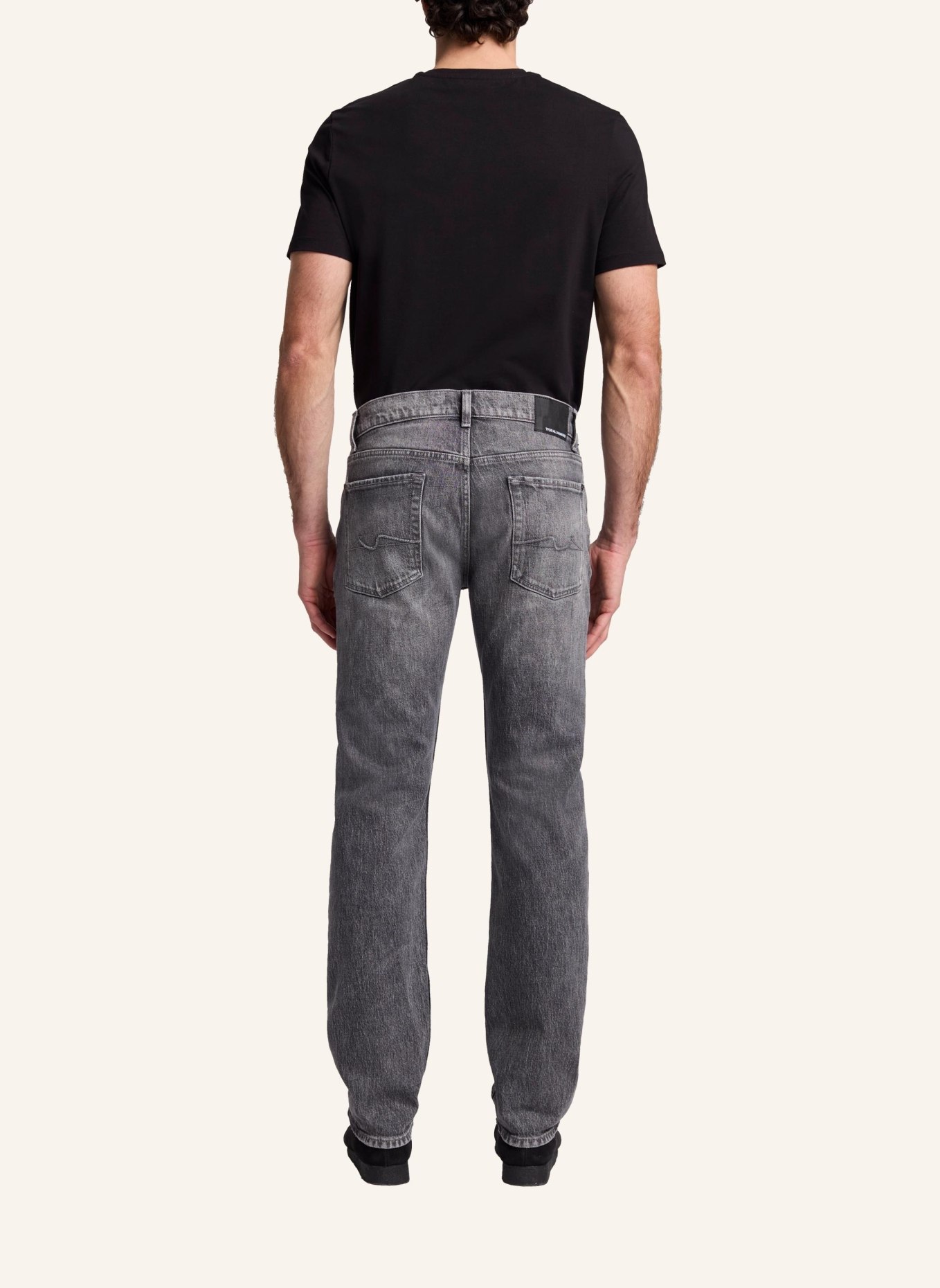 7 for all mankind Jeans THE STRAIGHT Straight fit, Farbe: GRAU (Bild 2)