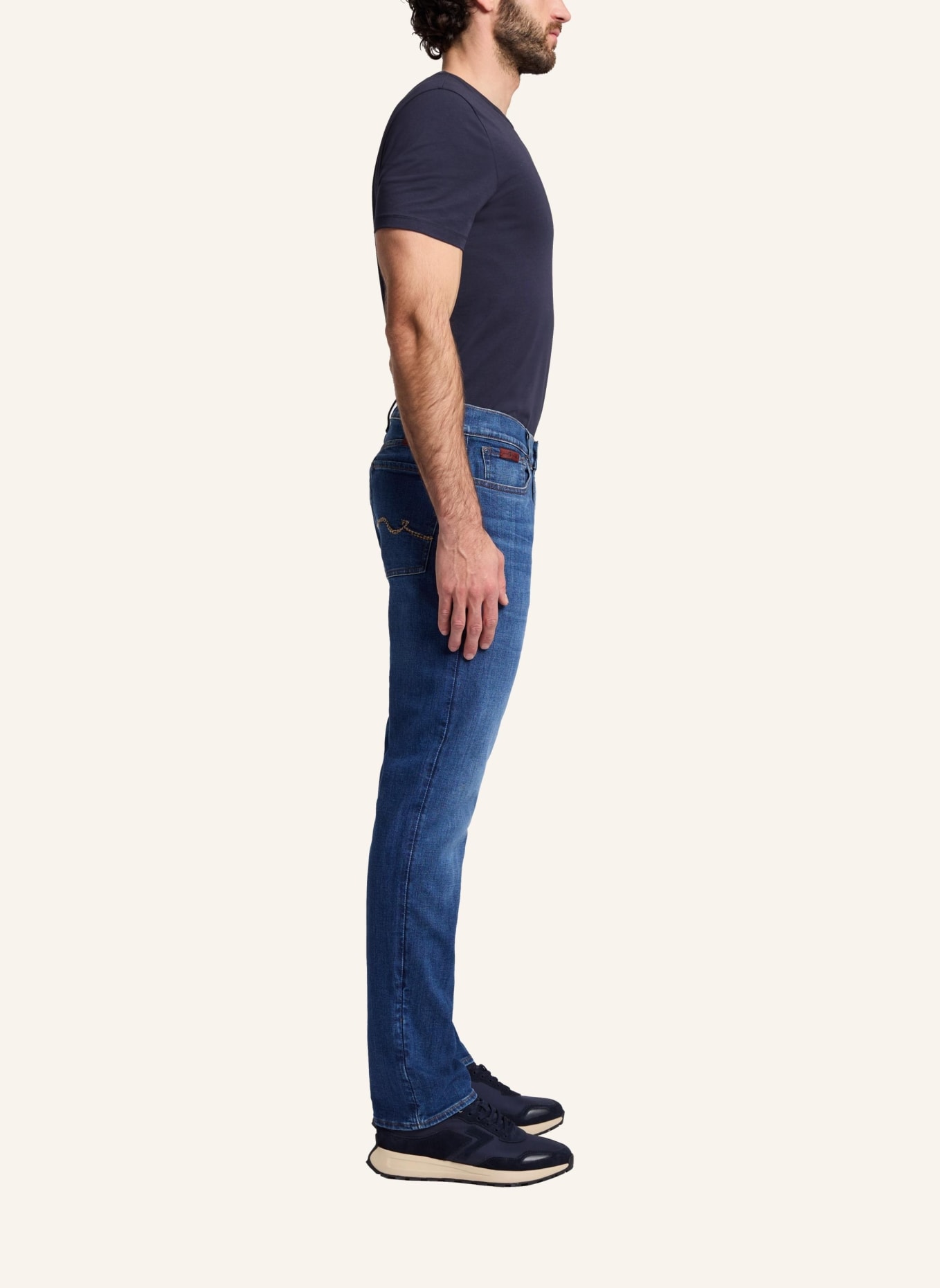 7 for all mankind Jeans SLIMMY Slim fit, Farbe: BLAU (Bild 4)