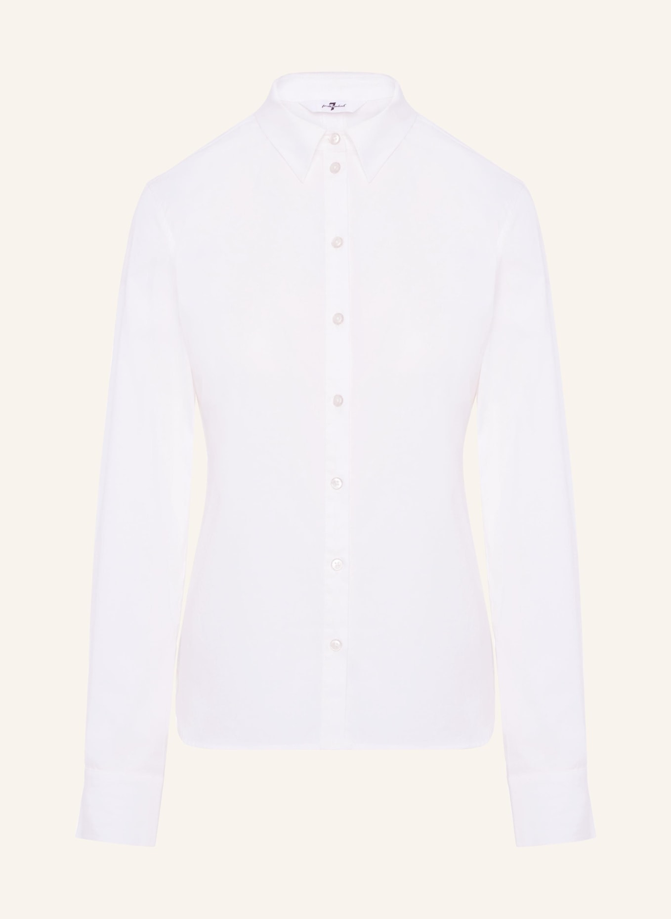 7 for all mankind TIED Shirt, Farbe: WEISS (Bild 1)