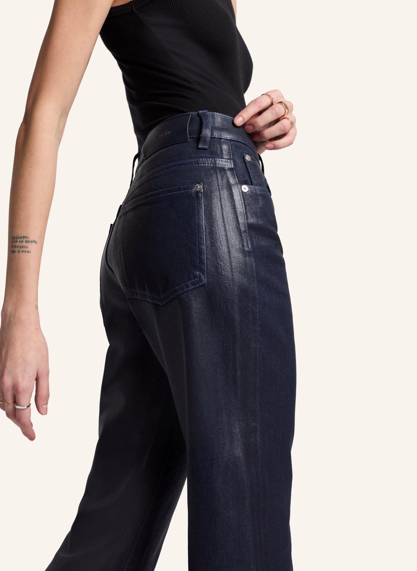 7 for all mankind Jeans TESS Straight fit, Farbe: BLAU (Bild 3)