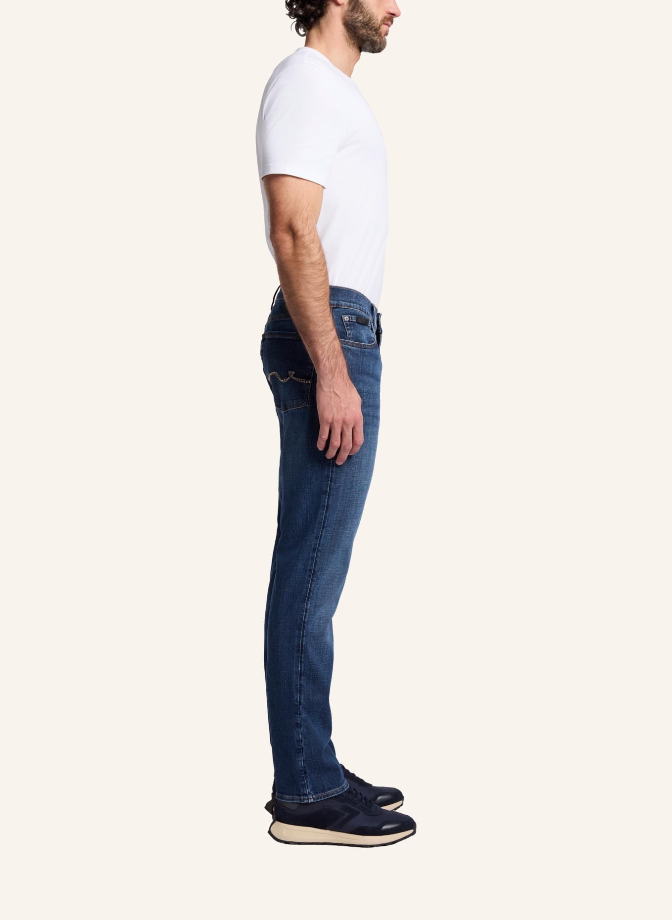 7 for all mankind Jeans SLIMMY Slim fit, Farbe: BLAU (Bild 4)