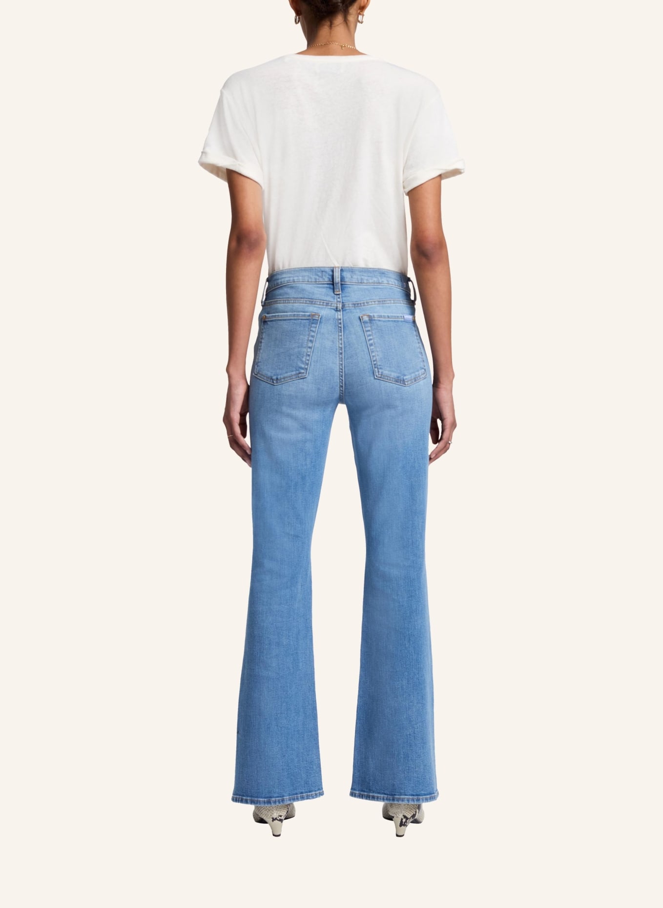 7 for all mankind Jeans HW ALI Flare fit, Farbe: BLAU (Bild 2)