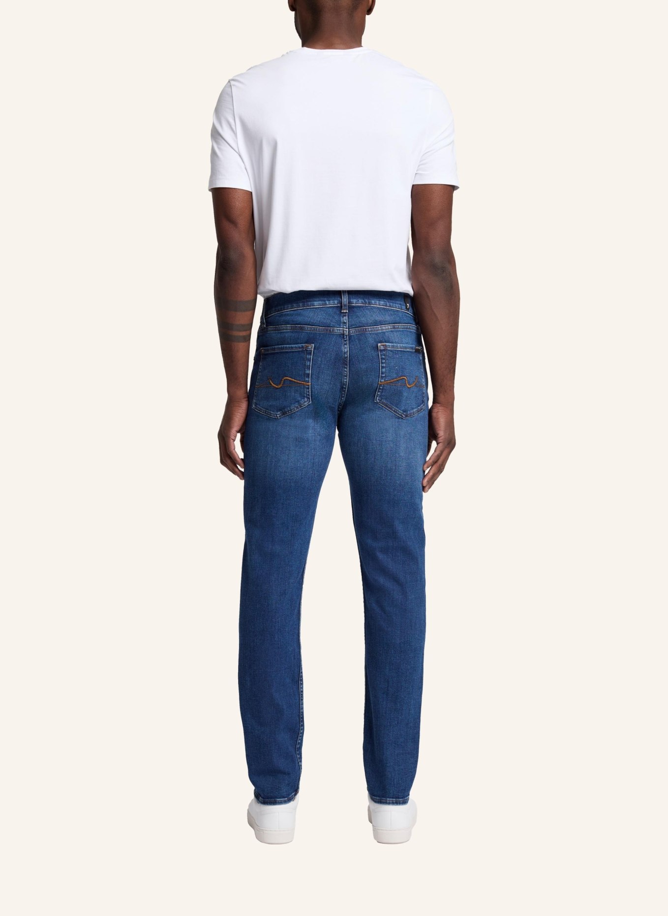 7 for all mankind Jeans SLIMMY TAPERED Slim fit, Farbe: BLAU (Bild 2)
