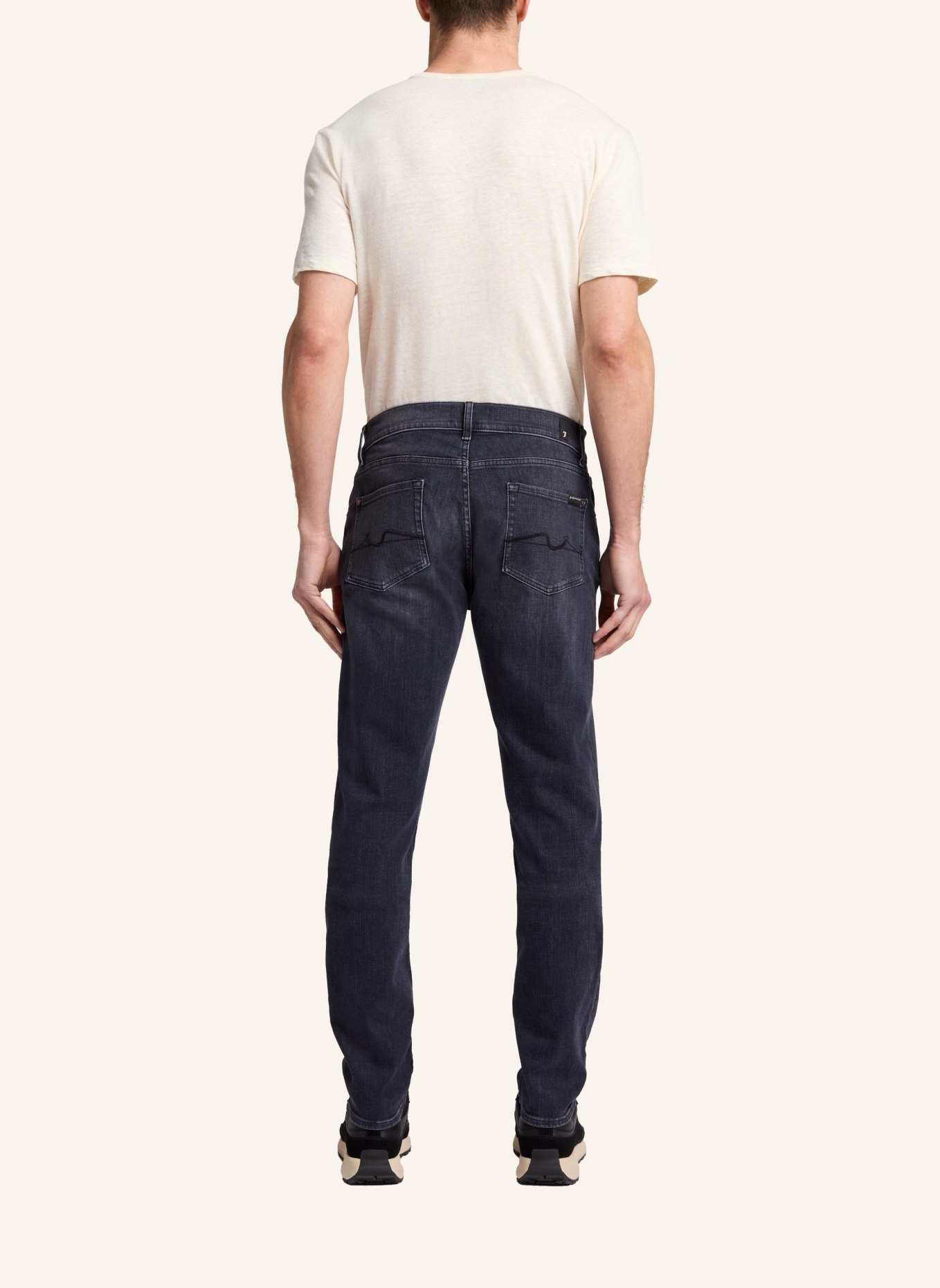 7 for all mankind Jeans SLIMMY TAPERED Slim fit, Farbe: SCHWARZ (Bild 2)
