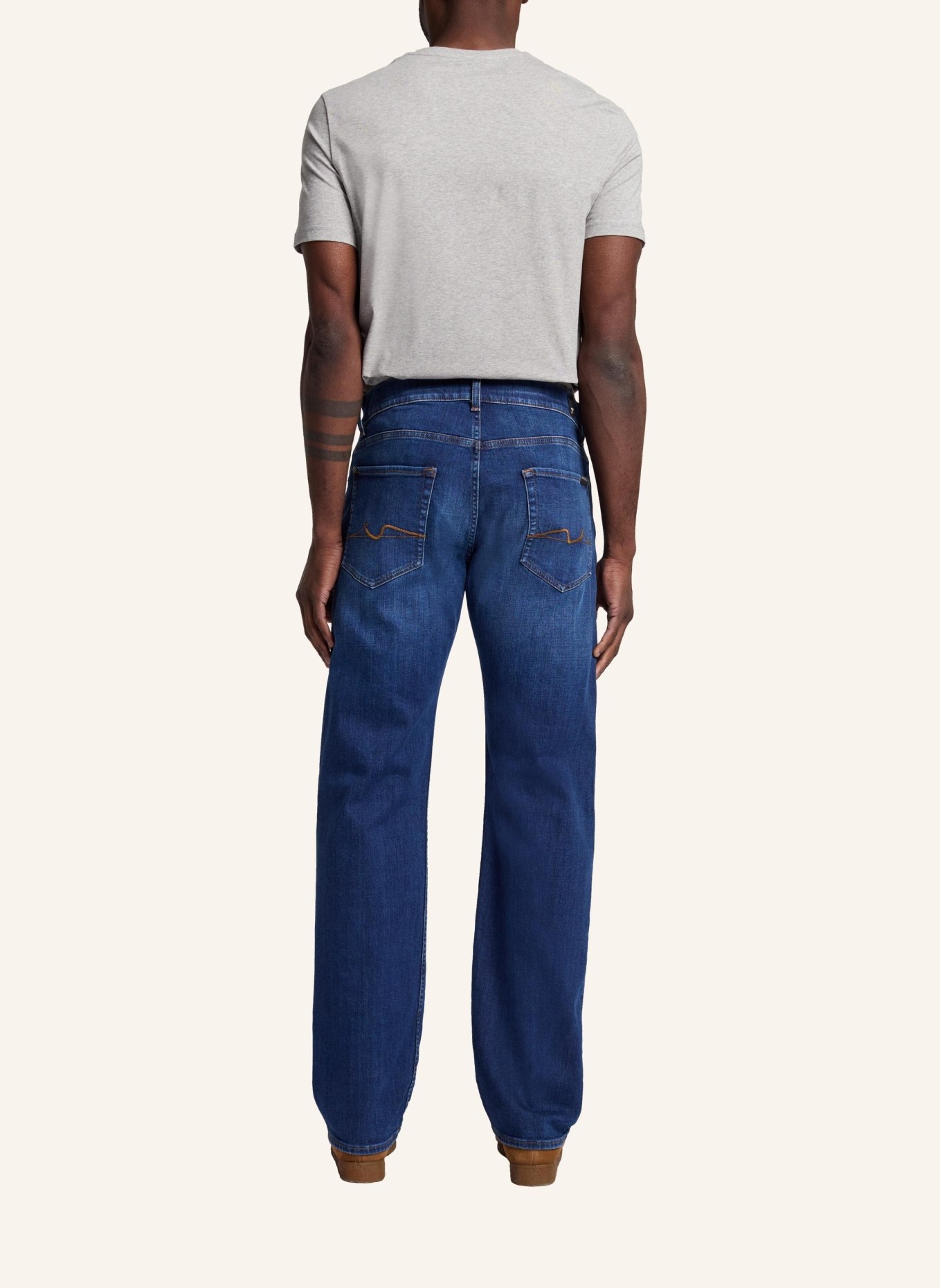 7 for all mankind Jeans AUSTYN Straight fit, Farbe: BLAU (Bild 2)