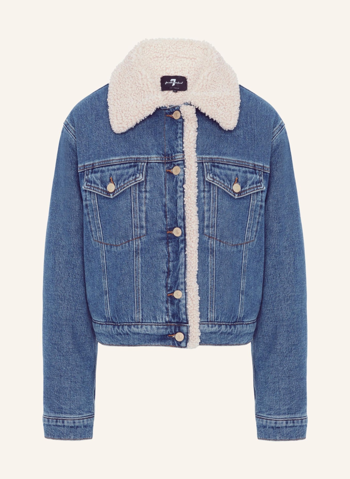 7 for all mankind NELLIE Jacket, Farbe: BLAU (Bild 1)